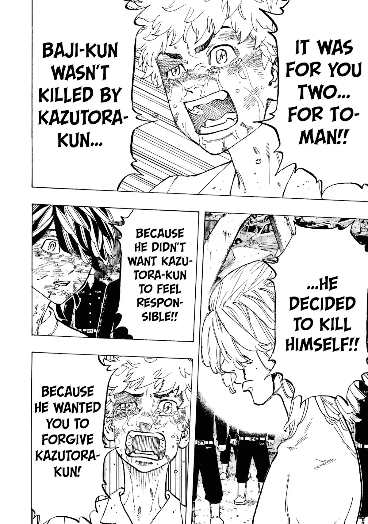 Tokyo Manji Revengers Chapter 62 page 12 - Chapter 62: Last Wishes