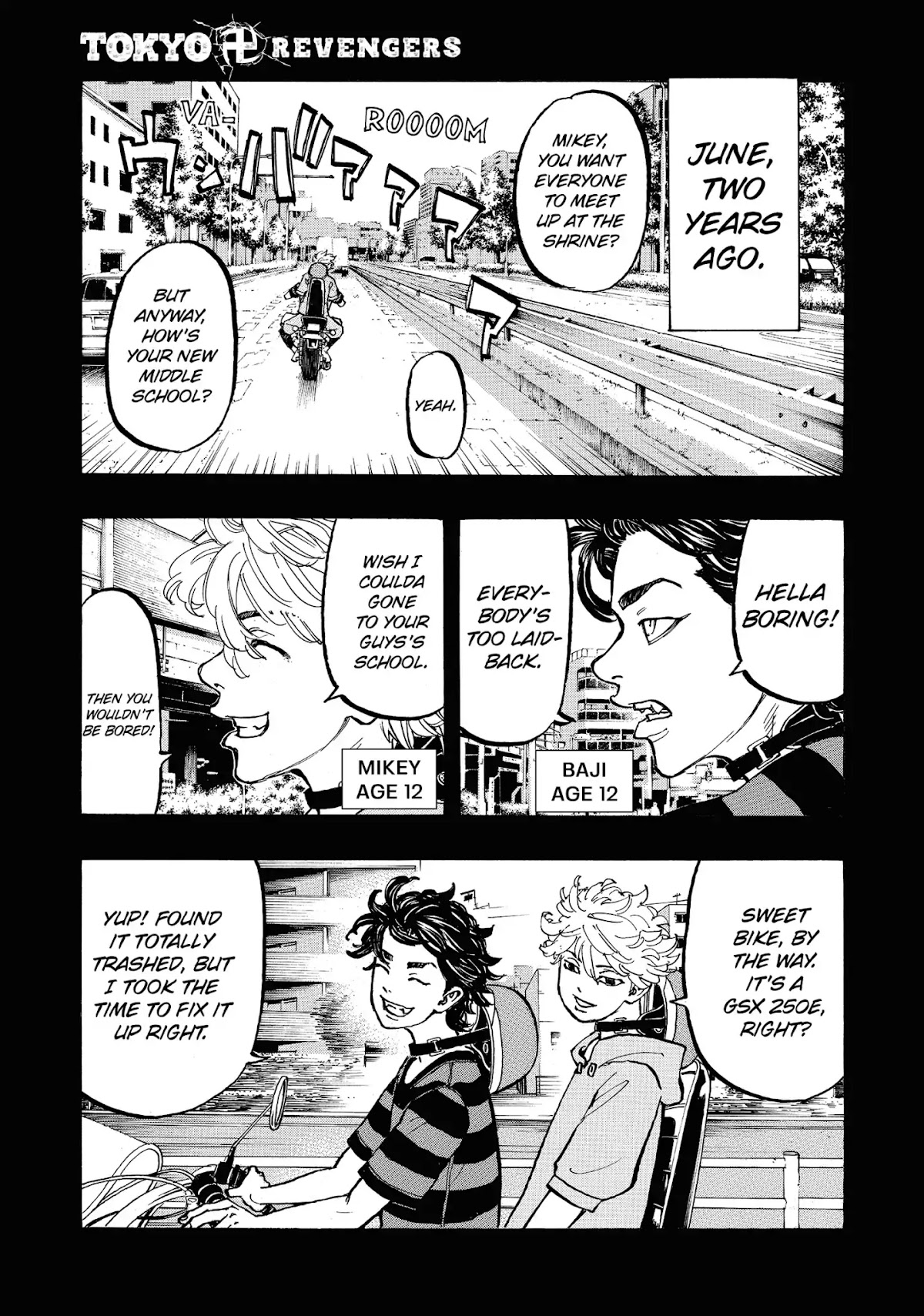 Tokyo Manji Revengers Chapter 63 page 1 - Chapter 63: One For All