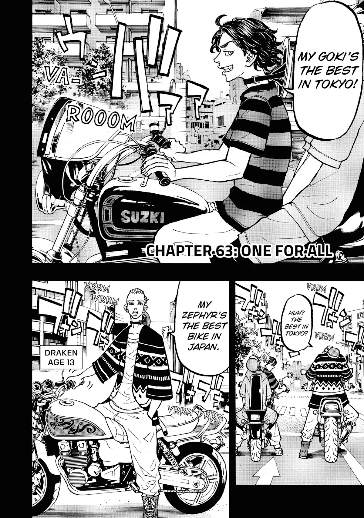 Tokyo Manji Revengers Chapter 63 page 2 - Chapter 63: One For All