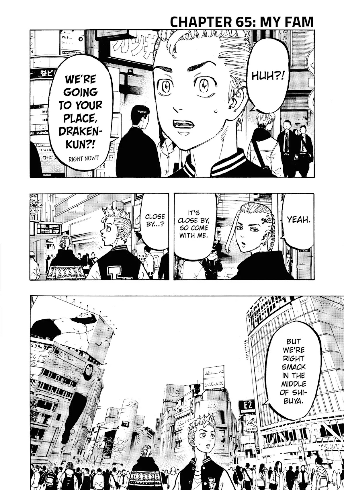 Tokyo Manji Revengers Chapter 65 page 4 - Chapter 65: My Fam