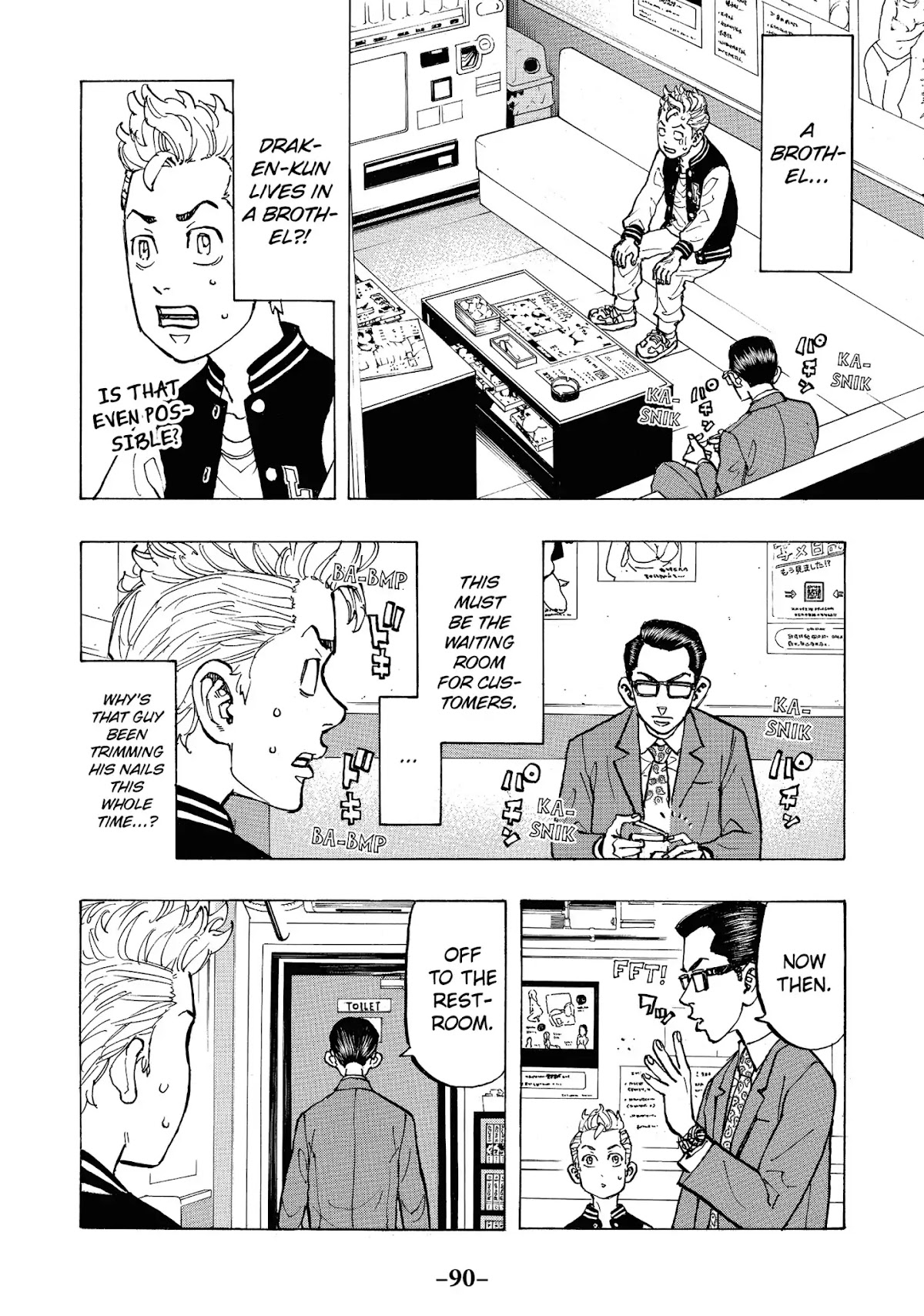 Tokyo Manji Revengers Chapter 65 page 8 - Chapter 65: My Fam