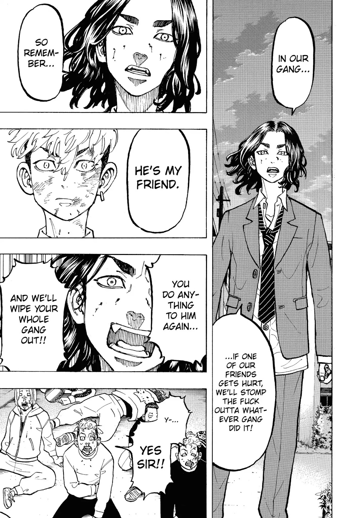 Tokyo Manji Revengers Chapter 67 page 19 - Chapter 67: Man-Crush