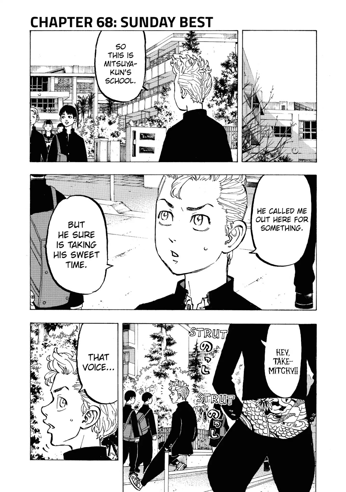 Tokyo Manji Revengers Chapter 68 page 1 - Chapter 68: Sunday Best
