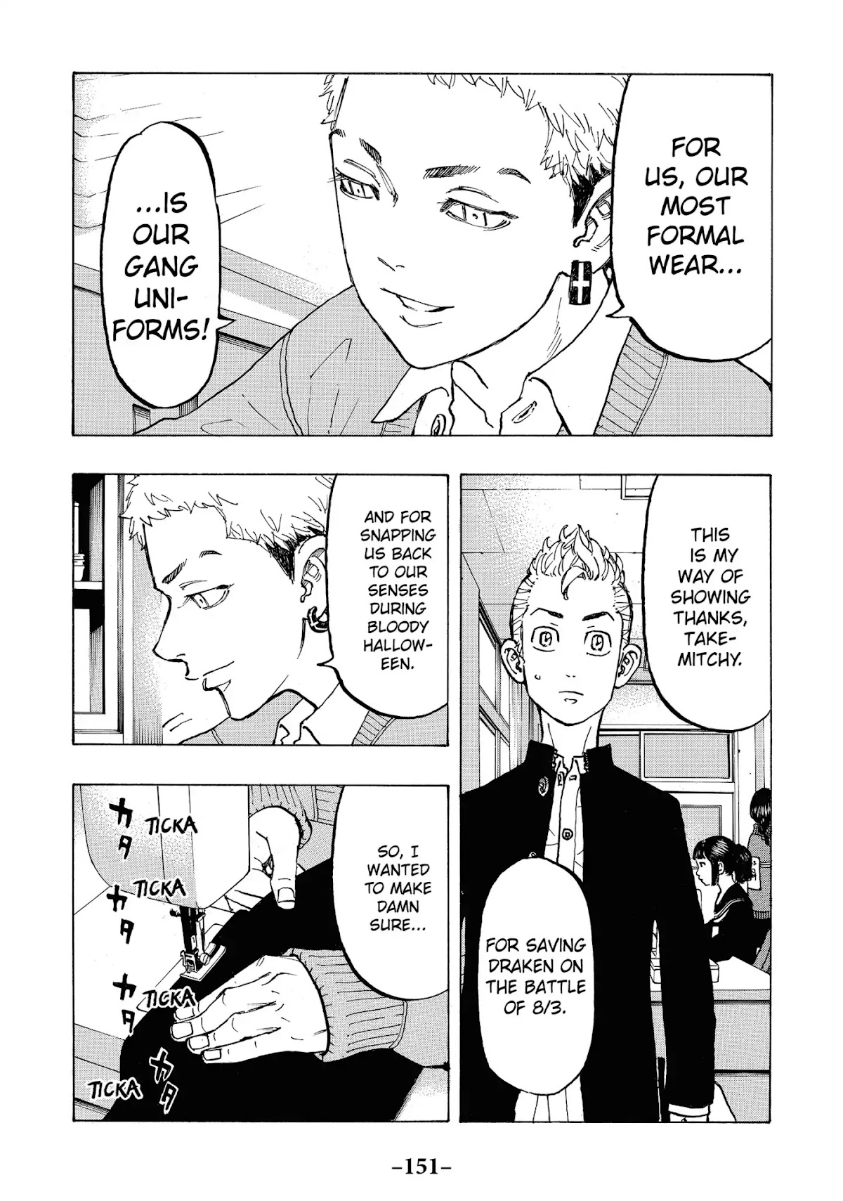 Tokyo Manji Revengers Chapter 68 page 7 - Chapter 68: Sunday Best