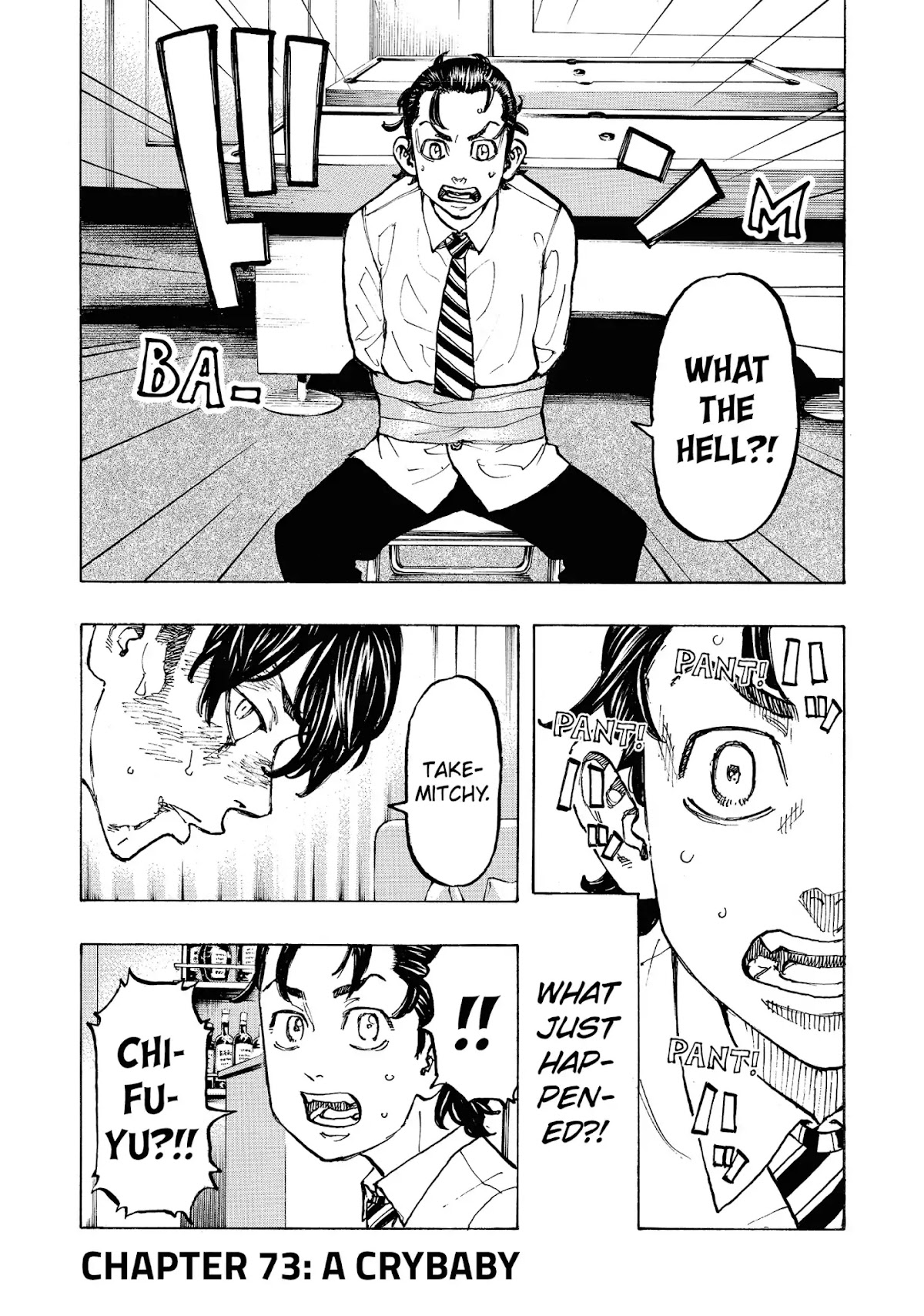 Tokyo Manji Revengers Chapter 73 page 1 - Chapter 73: A crybaby
