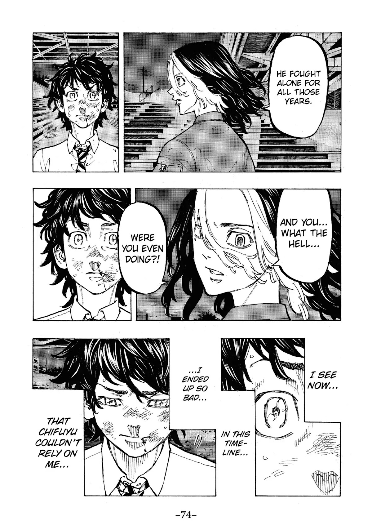 Tokyo Manji Revengers Chapter 74 page 12 - Chapter 74: Get back