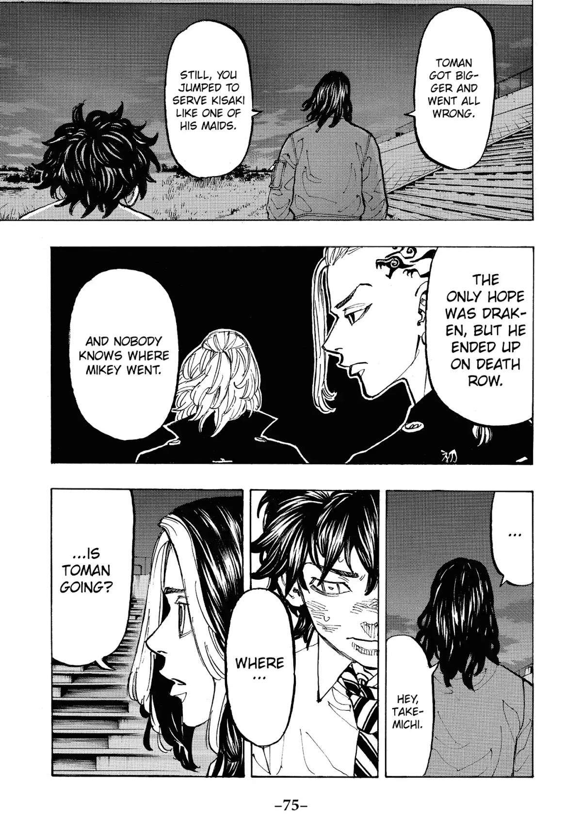 Tokyo Manji Revengers Chapter 74 page 13 - Chapter 74: Get back
