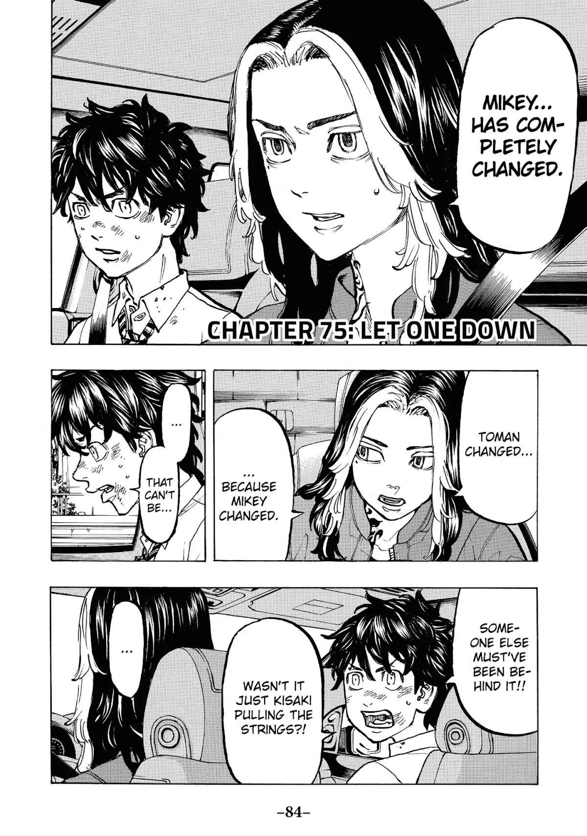 Tokyo Manji Revengers Chapter 75 page 2 - Chapter 75: Let one down