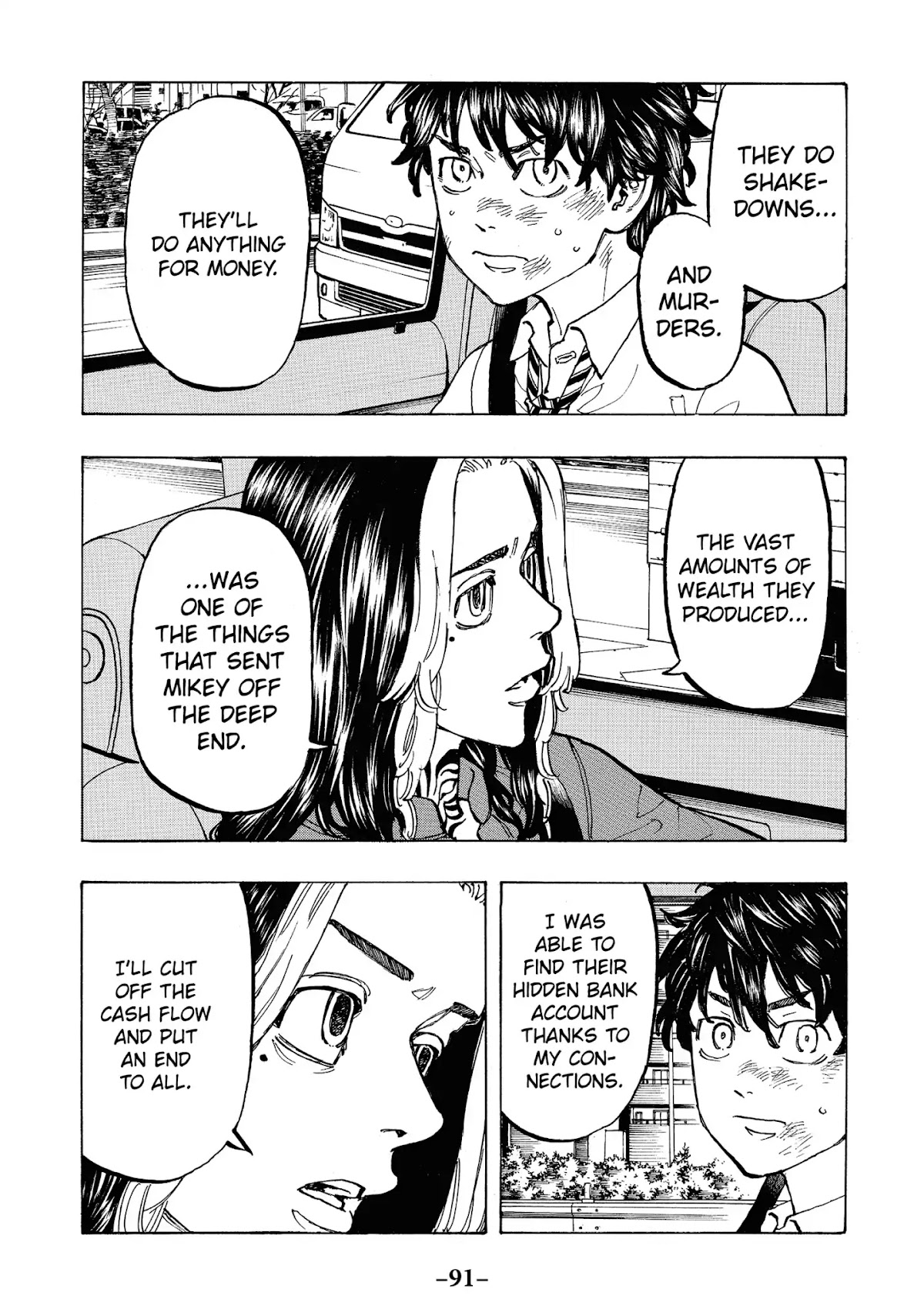 Tokyo Manji Revengers Chapter 75 page 9 - Chapter 75: Let one down