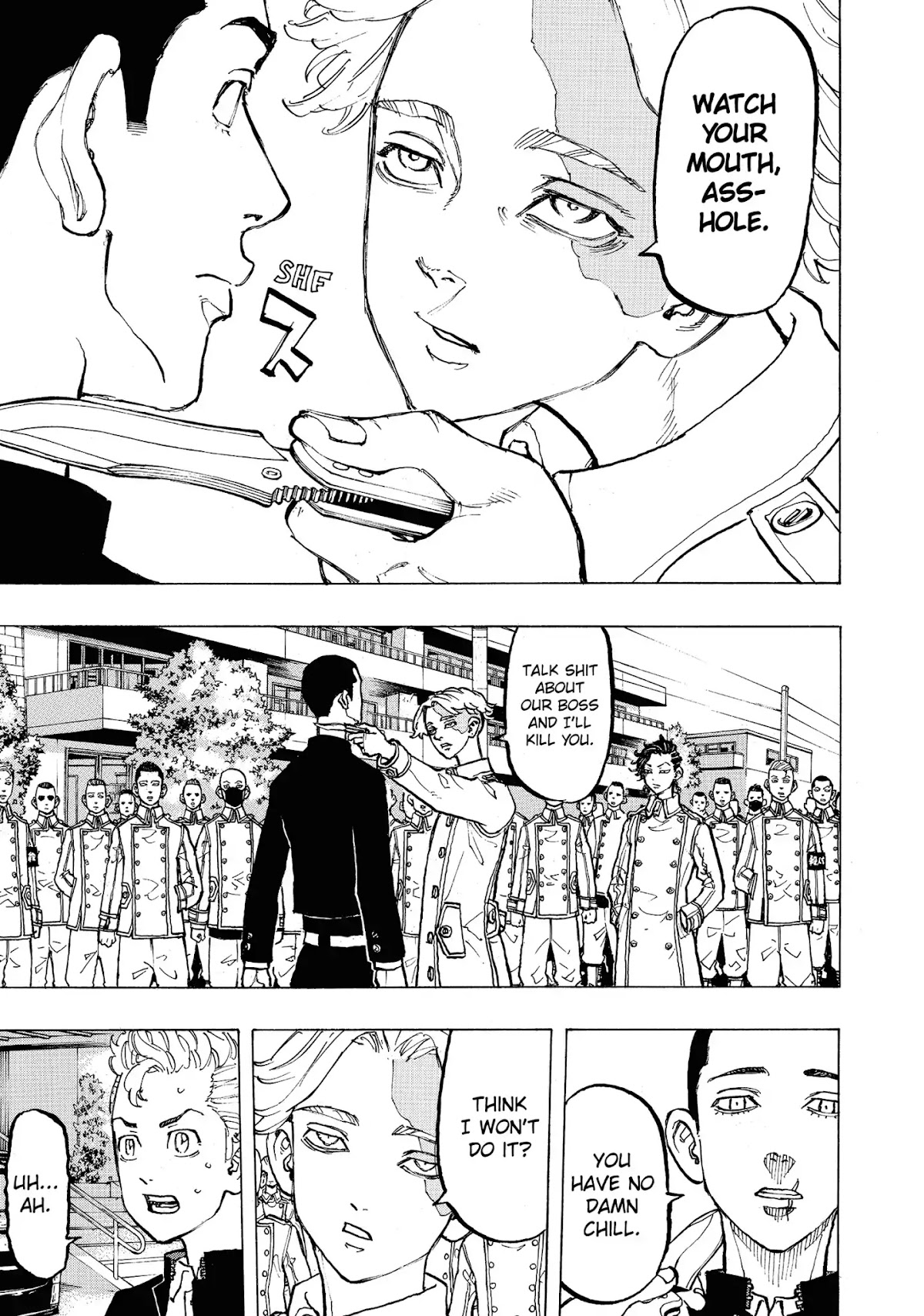 Tokyo Manji Revengers Chapter 79 page 14 - Chapter 79: Fuck off