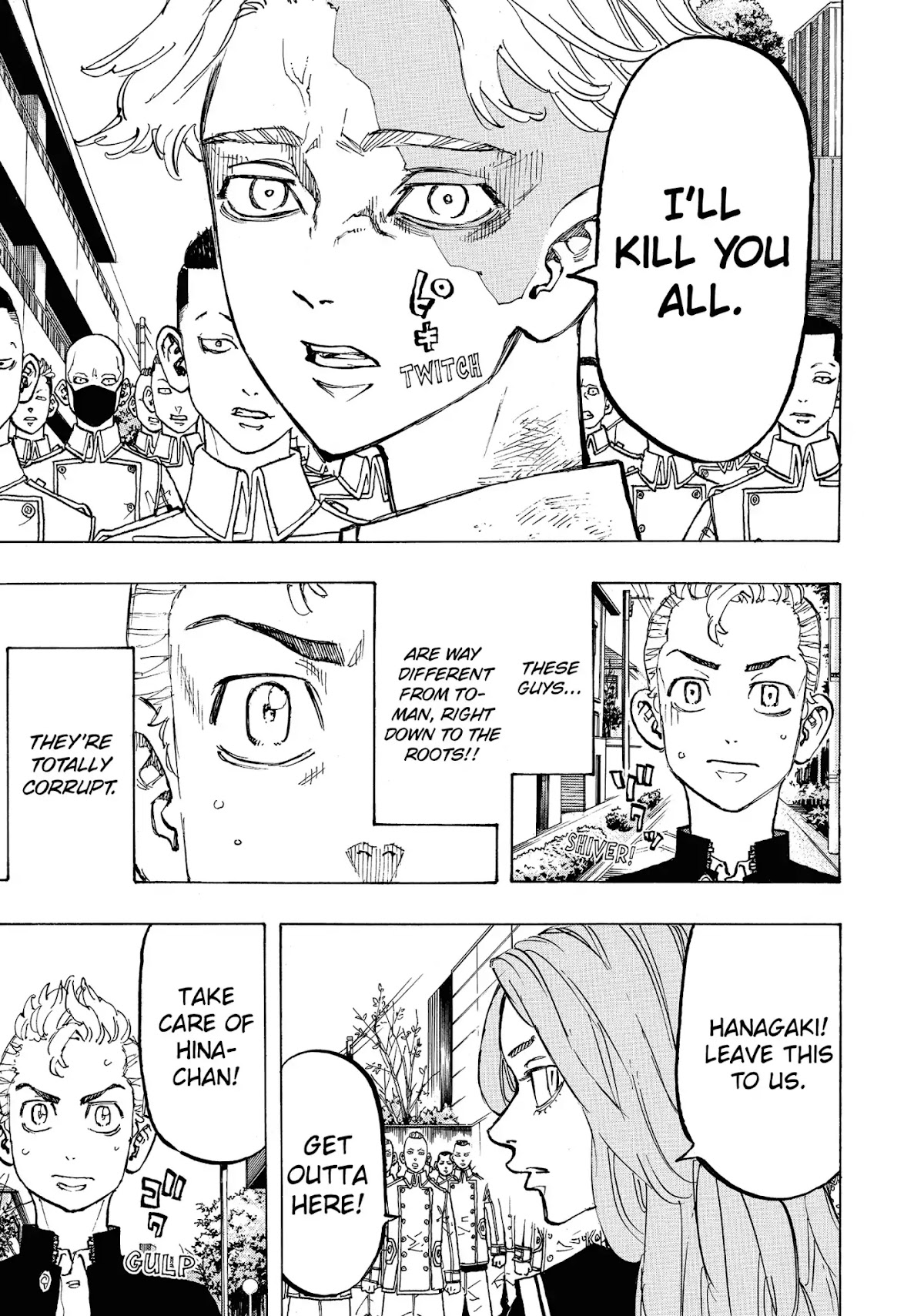 Tokyo Manji Revengers Chapter 79 page 18 - Chapter 79: Fuck off