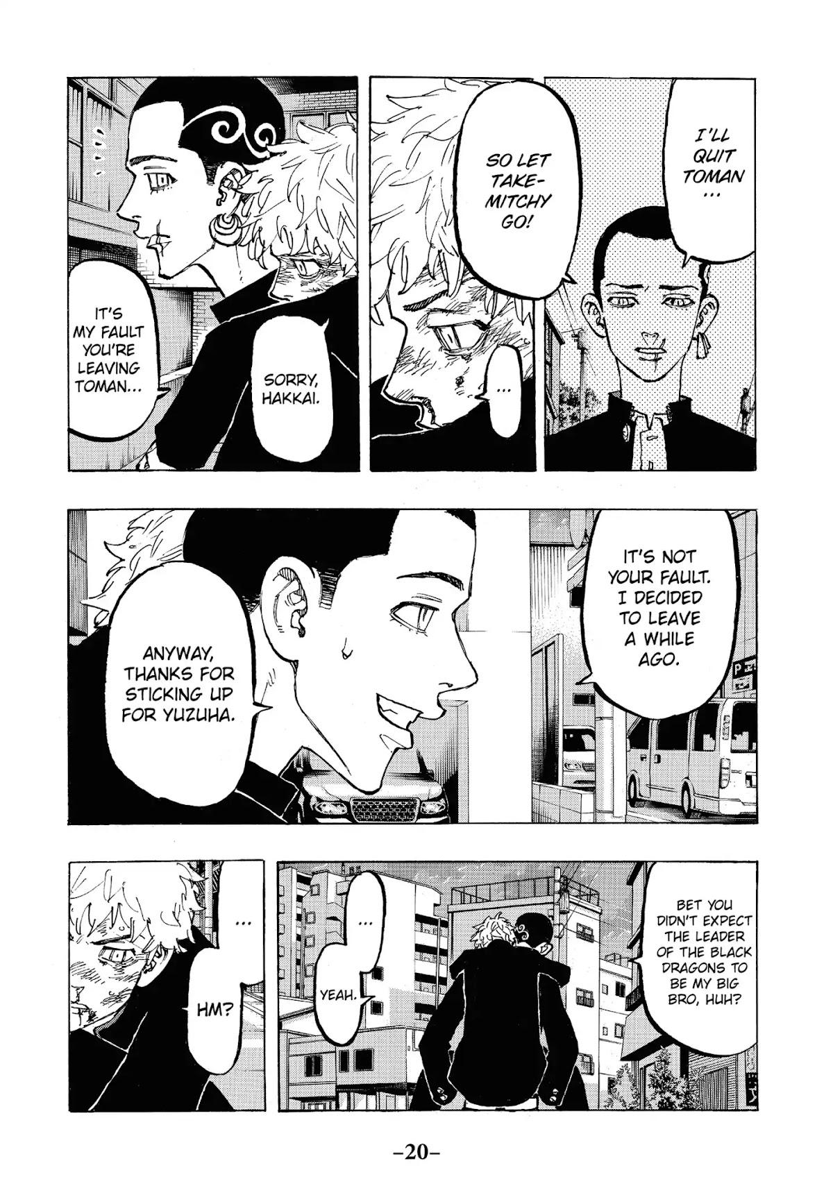 Tokyo Manji Revengers Chapter 80 page 22 - Chapter 80: Thicker than water