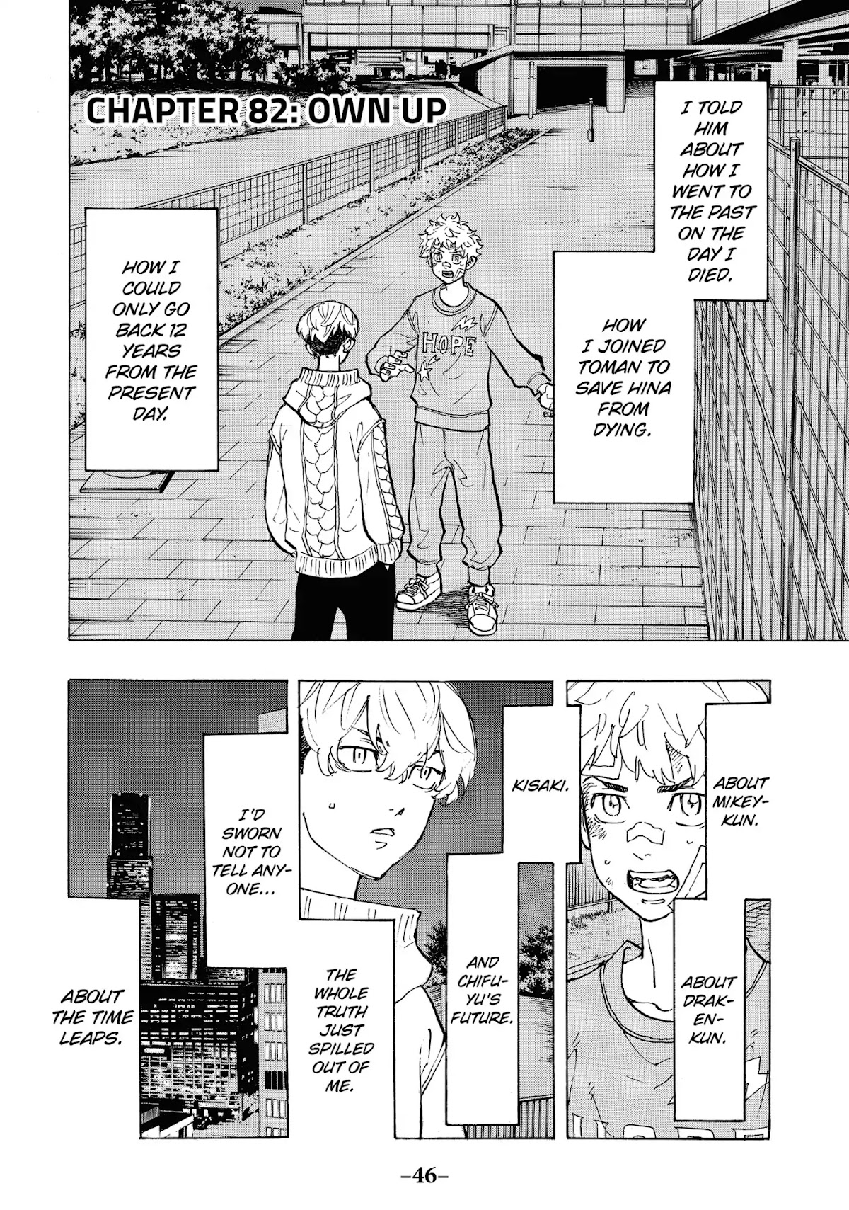 Tokyo Manji Revengers Chapter 82 page 2 - Chapter 82: Own up