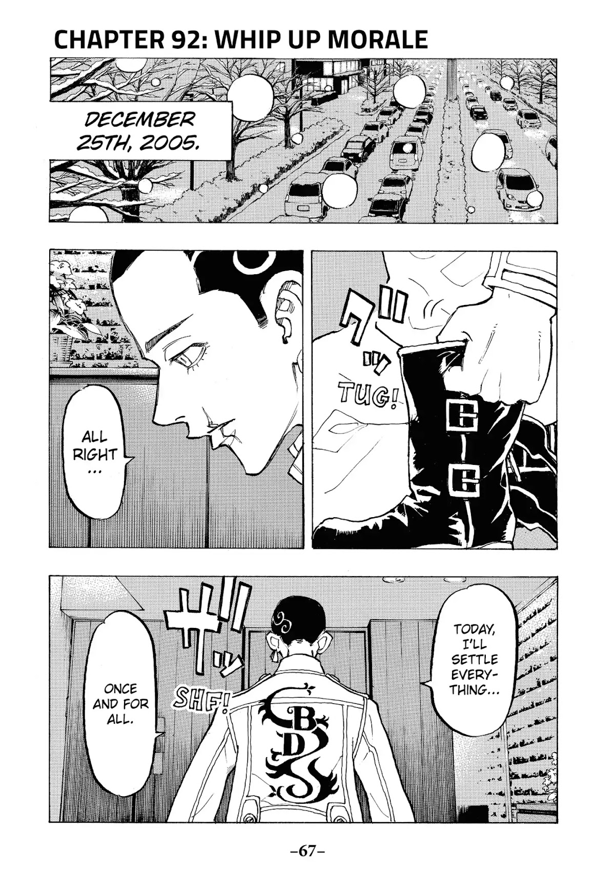 Tokyo Manji Revengers Chapter 92 page 1 - Chapter 92: Whip up morale
