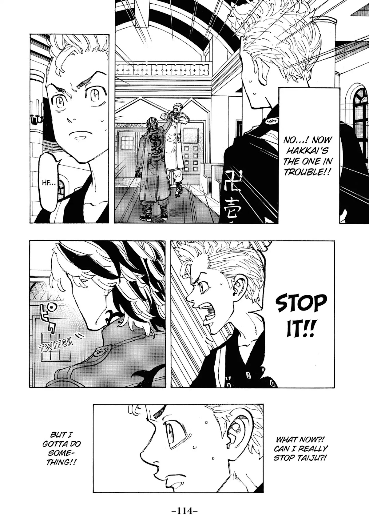 Tokyo Manji Revengers Chapter 94 page 8 - Chapter 94: Scaredy-cat