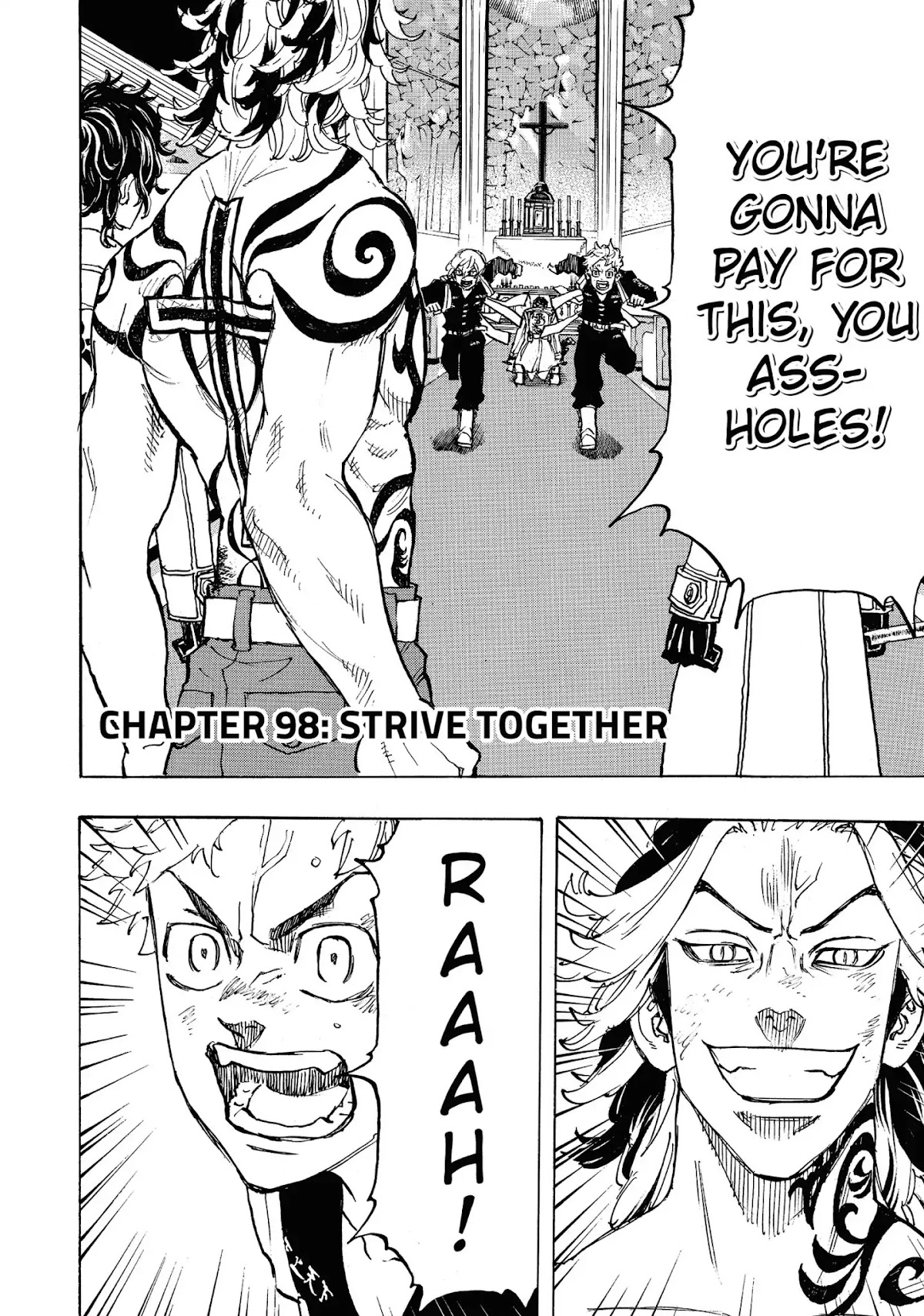 Tokyo Manji Revengers Chapter 98 page 6 - Chapter 98: Strive together