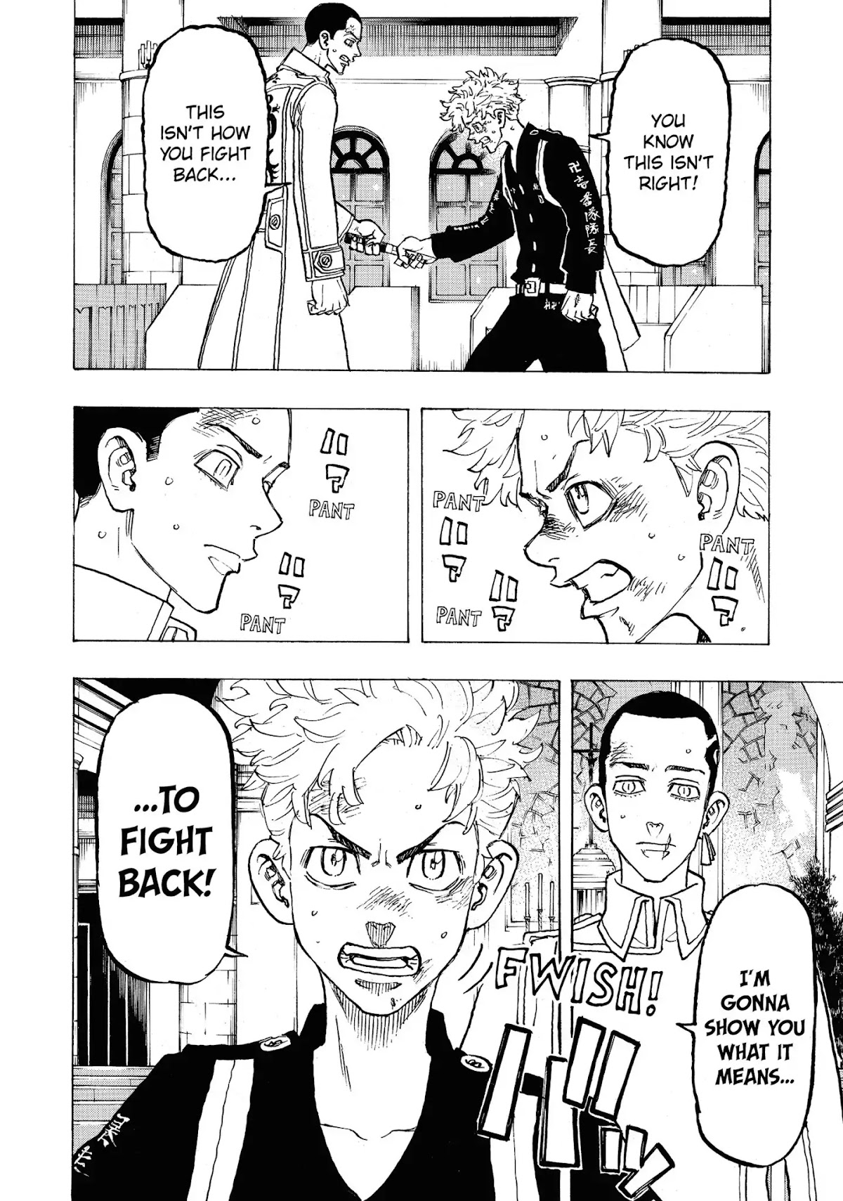 Tokyo Manji Revengers Chapter 99 page 12 - Chapter 99: A verbal shot