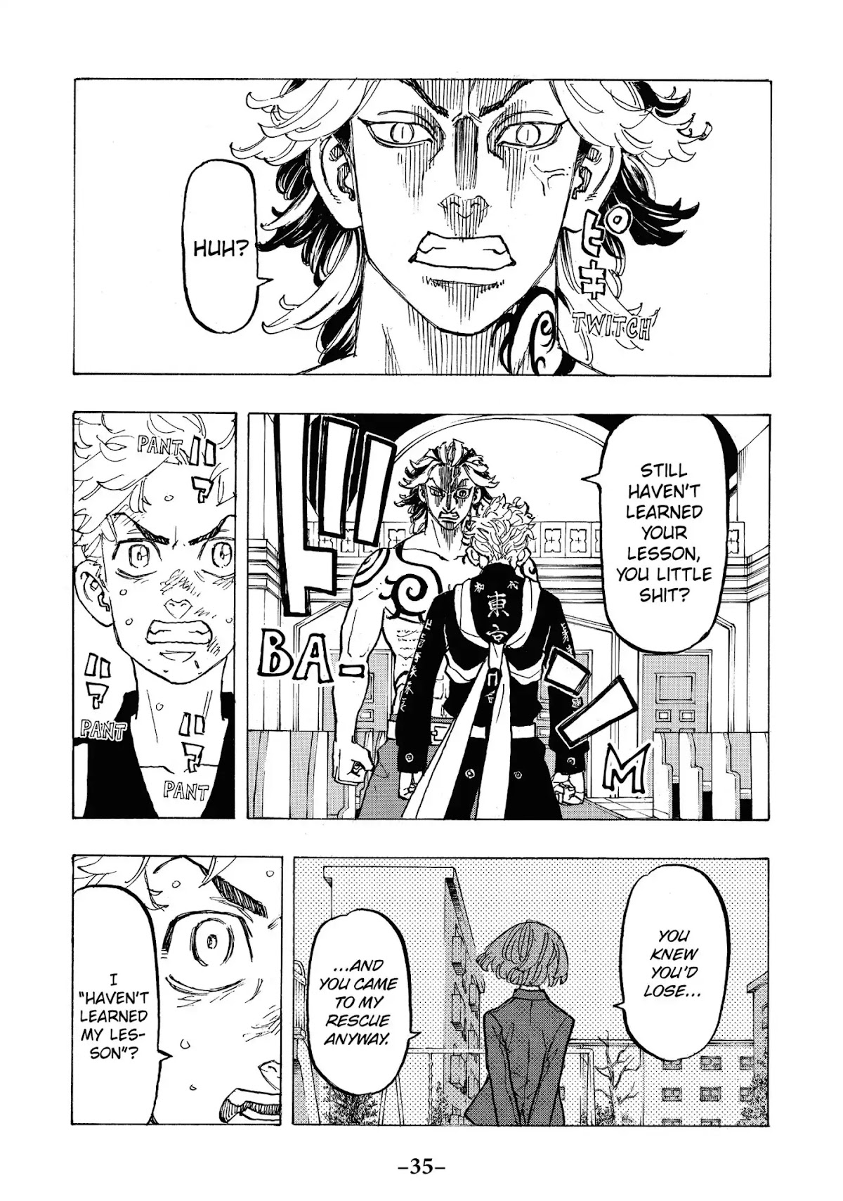 Tokyo Manji Revengers Chapter 99 page 13 - Chapter 99: A verbal shot