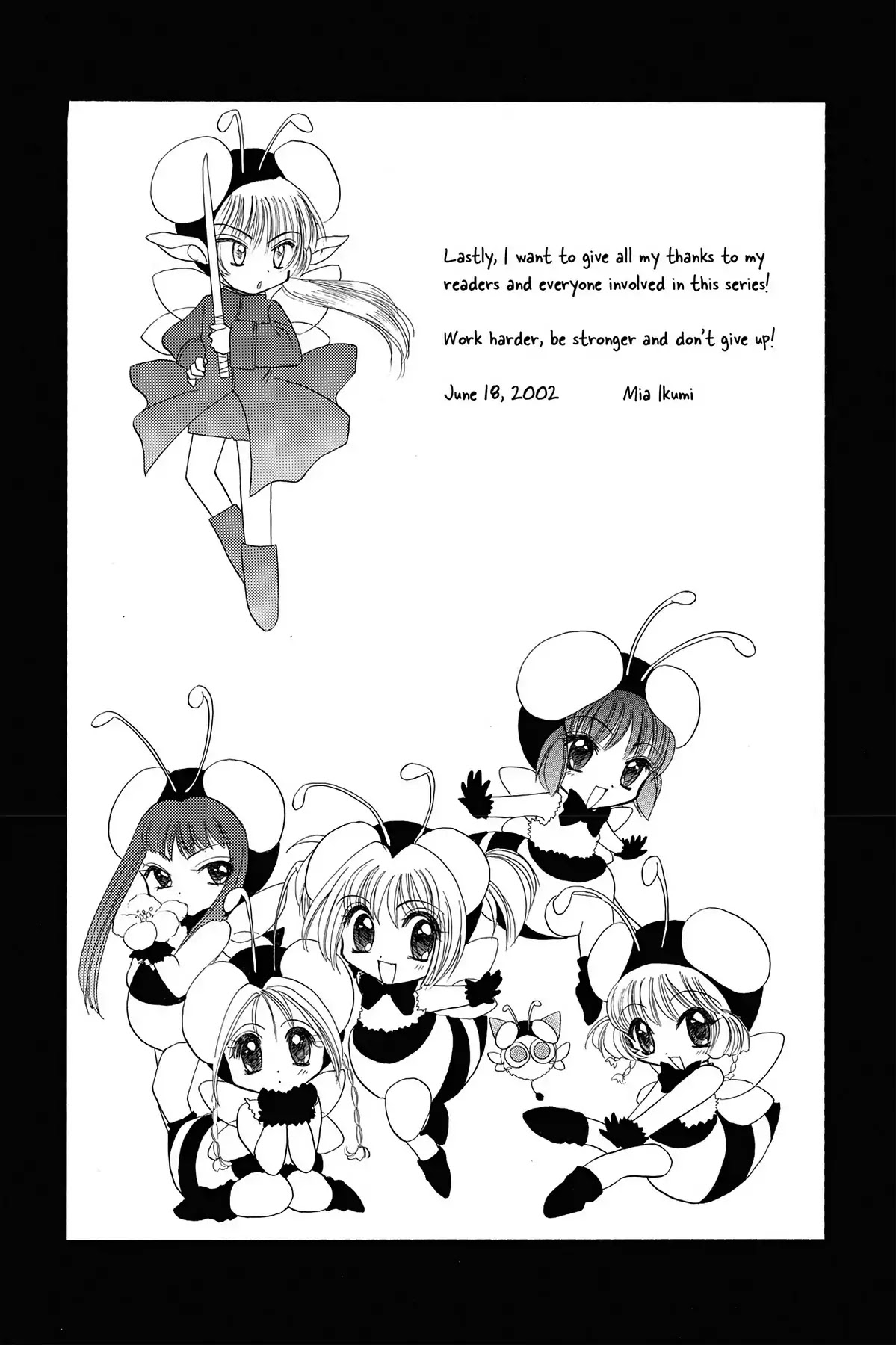 Tokyo Mew Mew Chapter 17.10 page 5 - Bonus Section