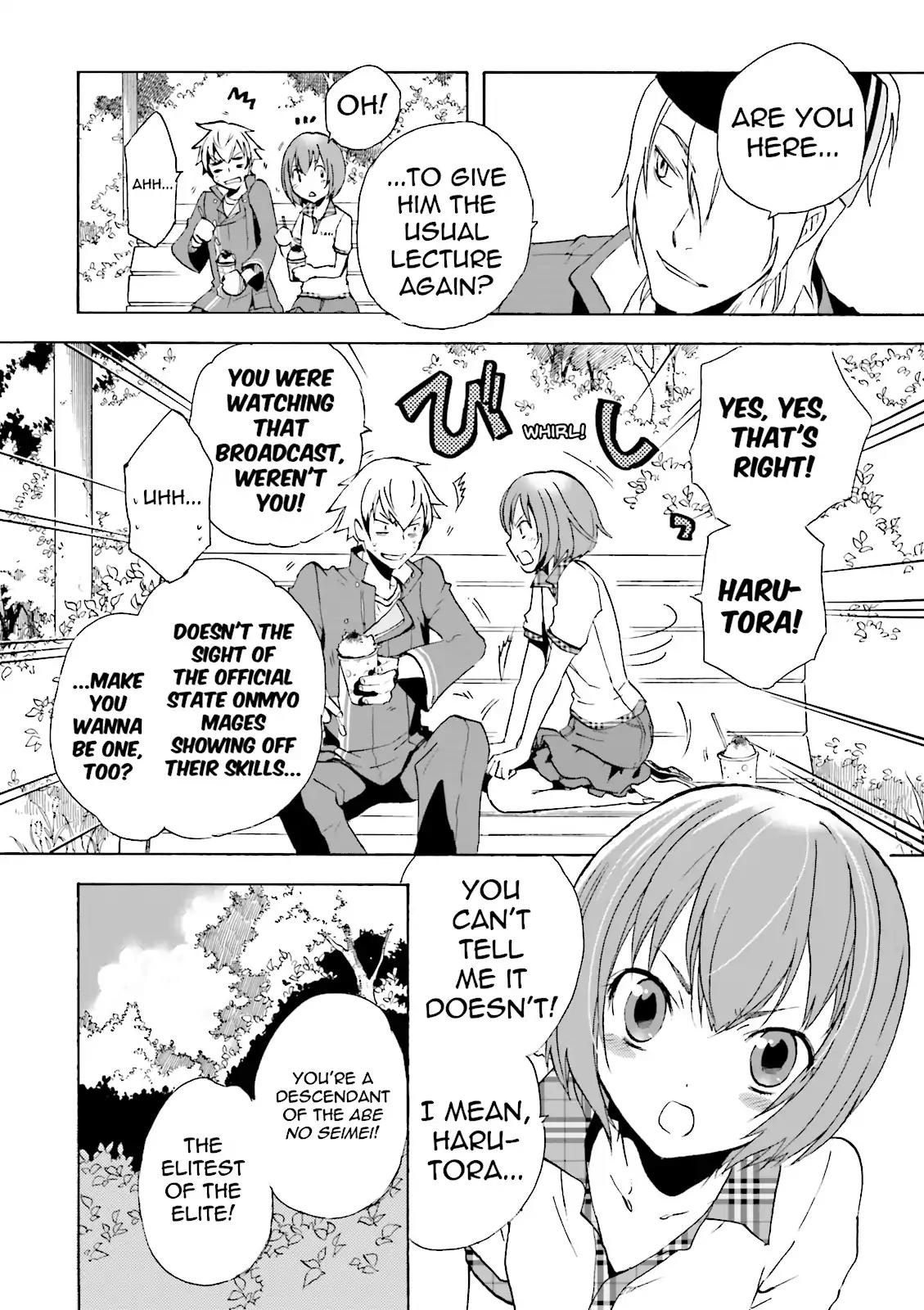 Tokyo Ravens Chapter 1 page 12 - Chapter 1: Promise