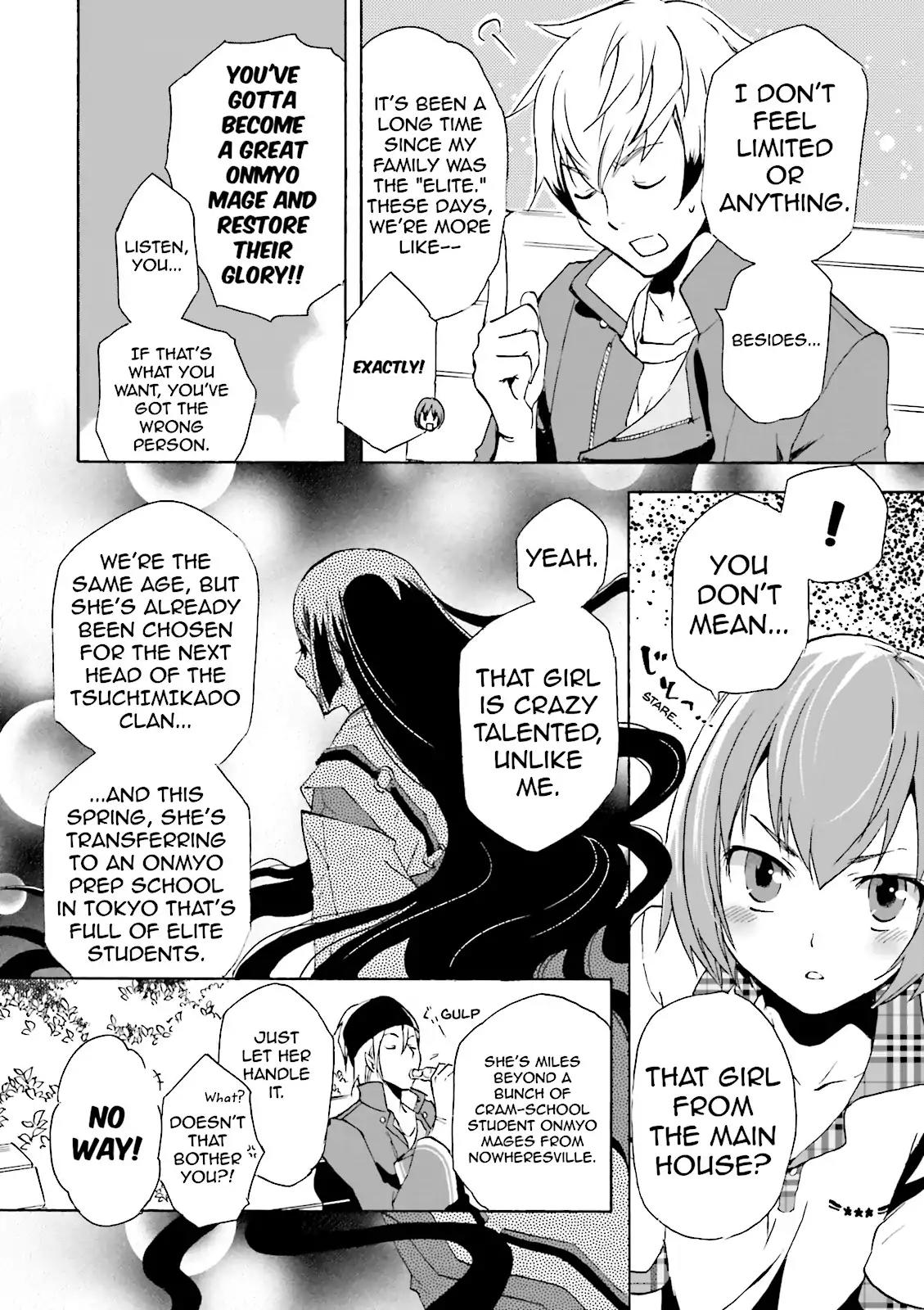 Tokyo Ravens Chapter 1 page 14 - Chapter 1: Promise