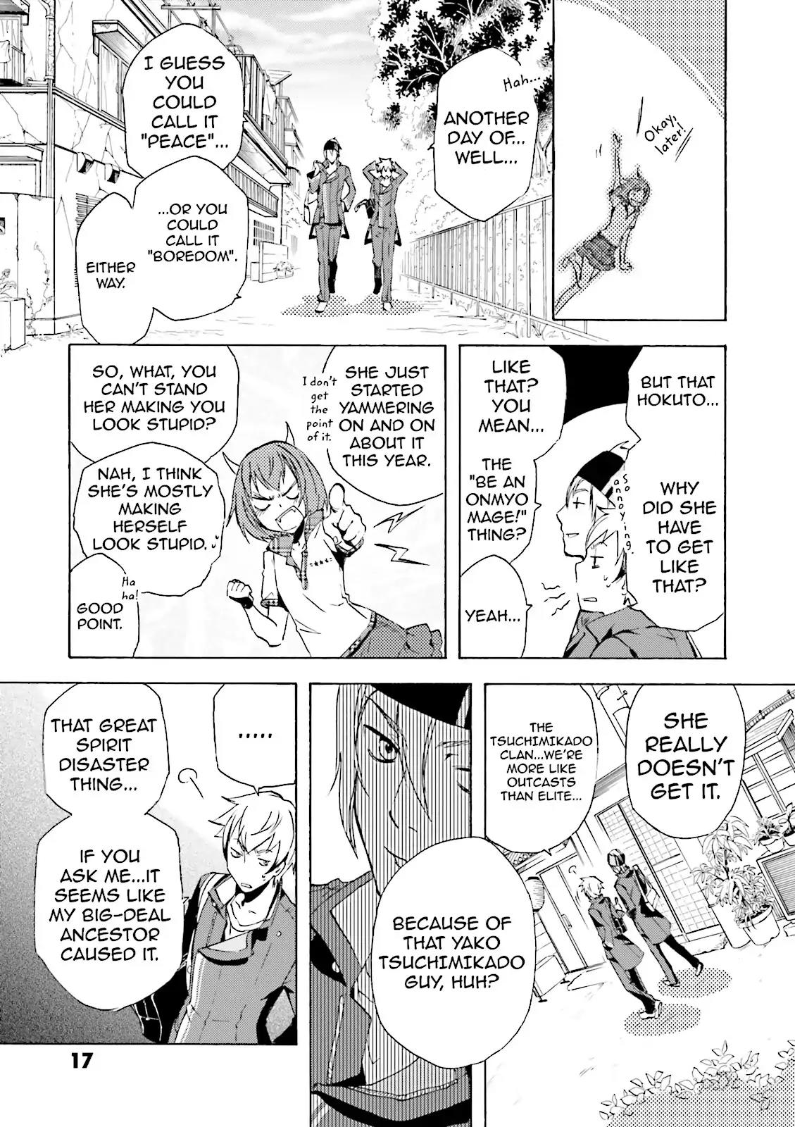 Tokyo Ravens Chapter 1 page 17 - Chapter 1: Promise