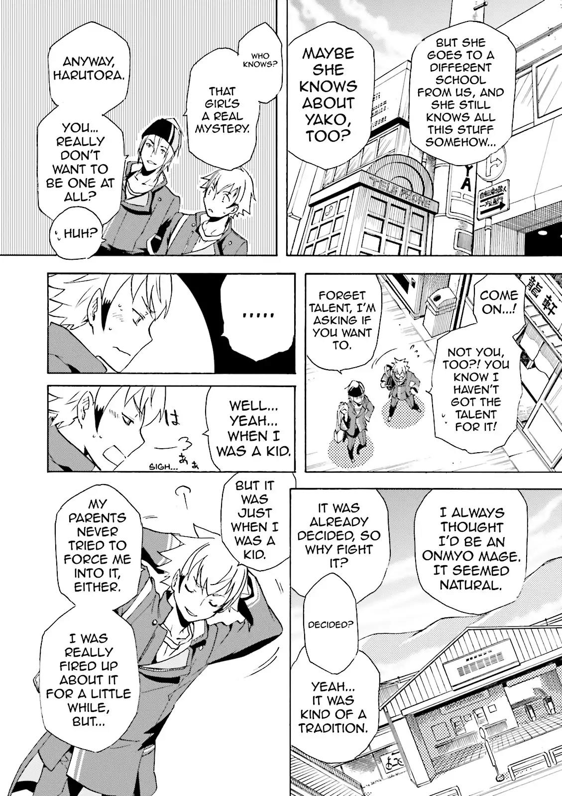 Tokyo Ravens Chapter 1 page 18 - Chapter 1: Promise