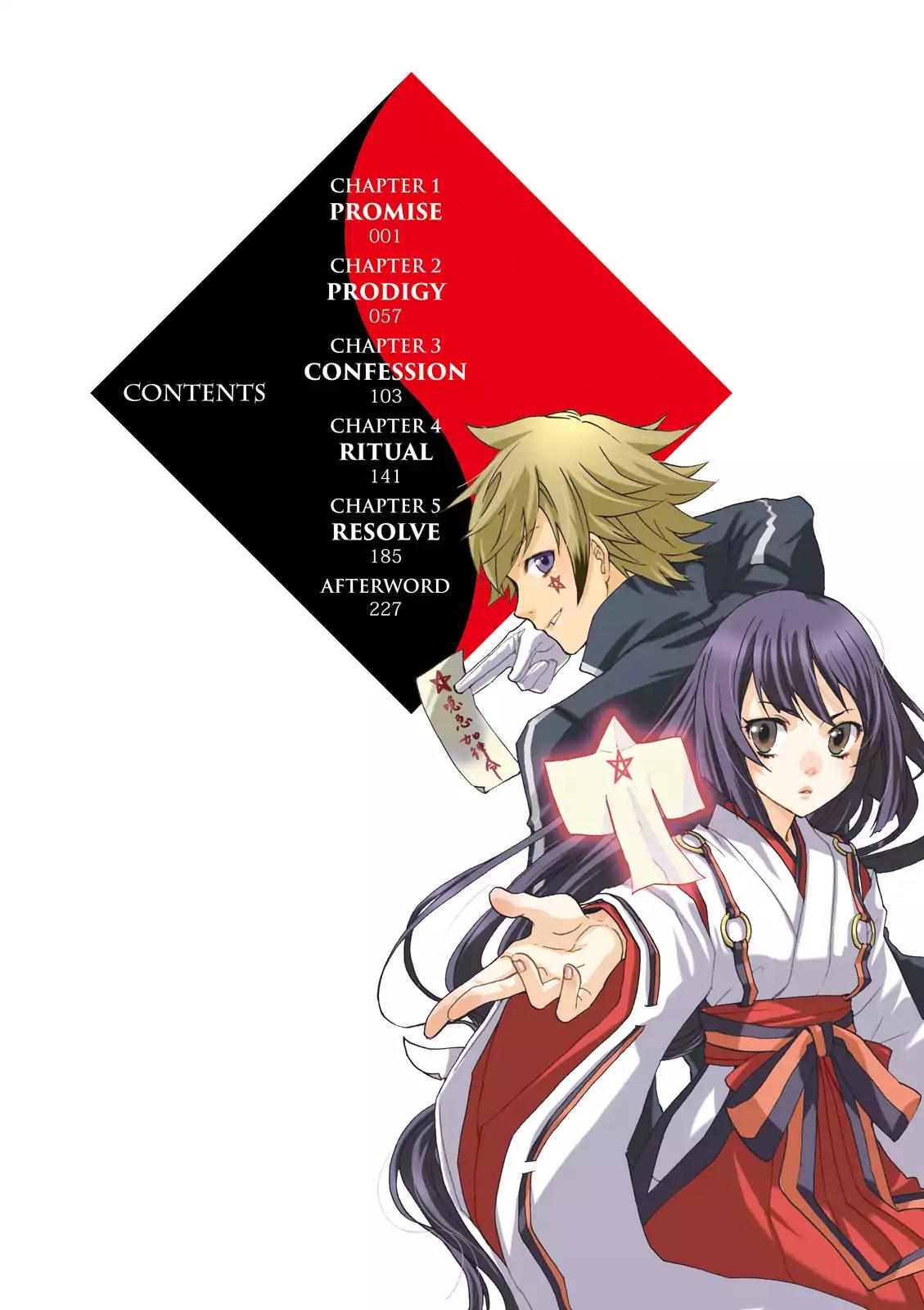 Tokyo Ravens Chapter 1 page 4 - Chapter 1: Promise