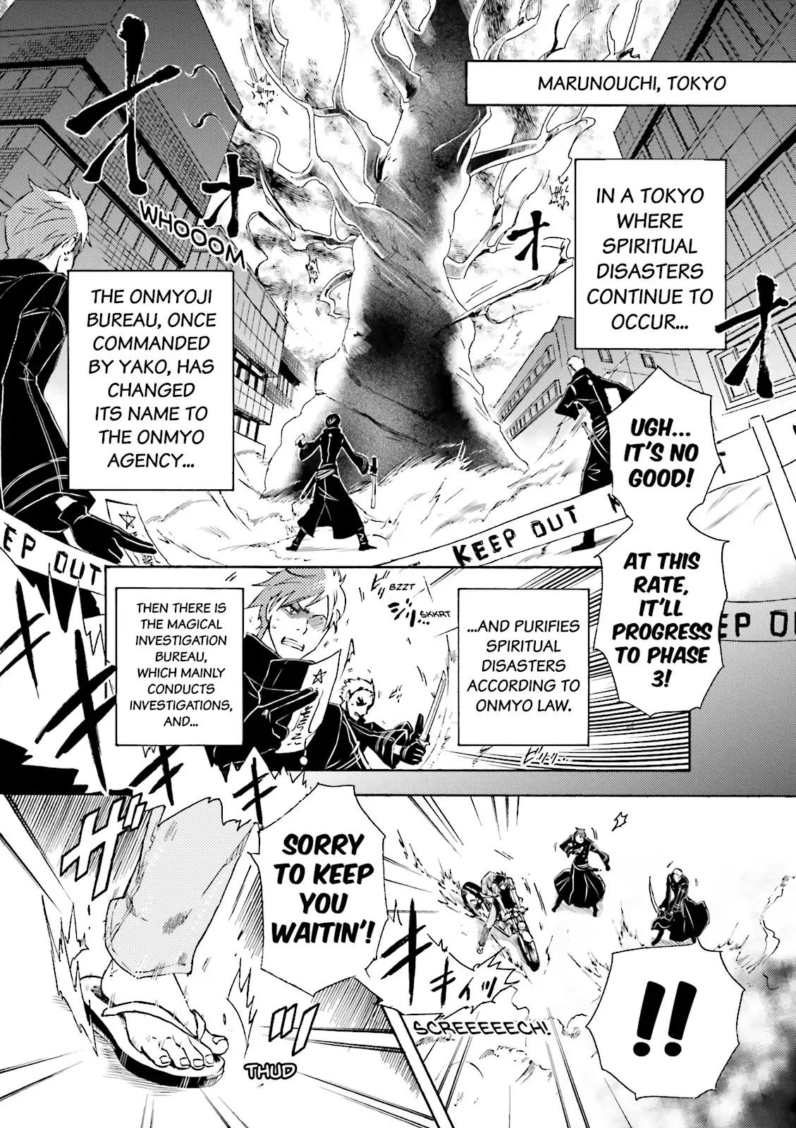 Tokyo Ravens Chapter 1 page 5 - Chapter 1: Promise