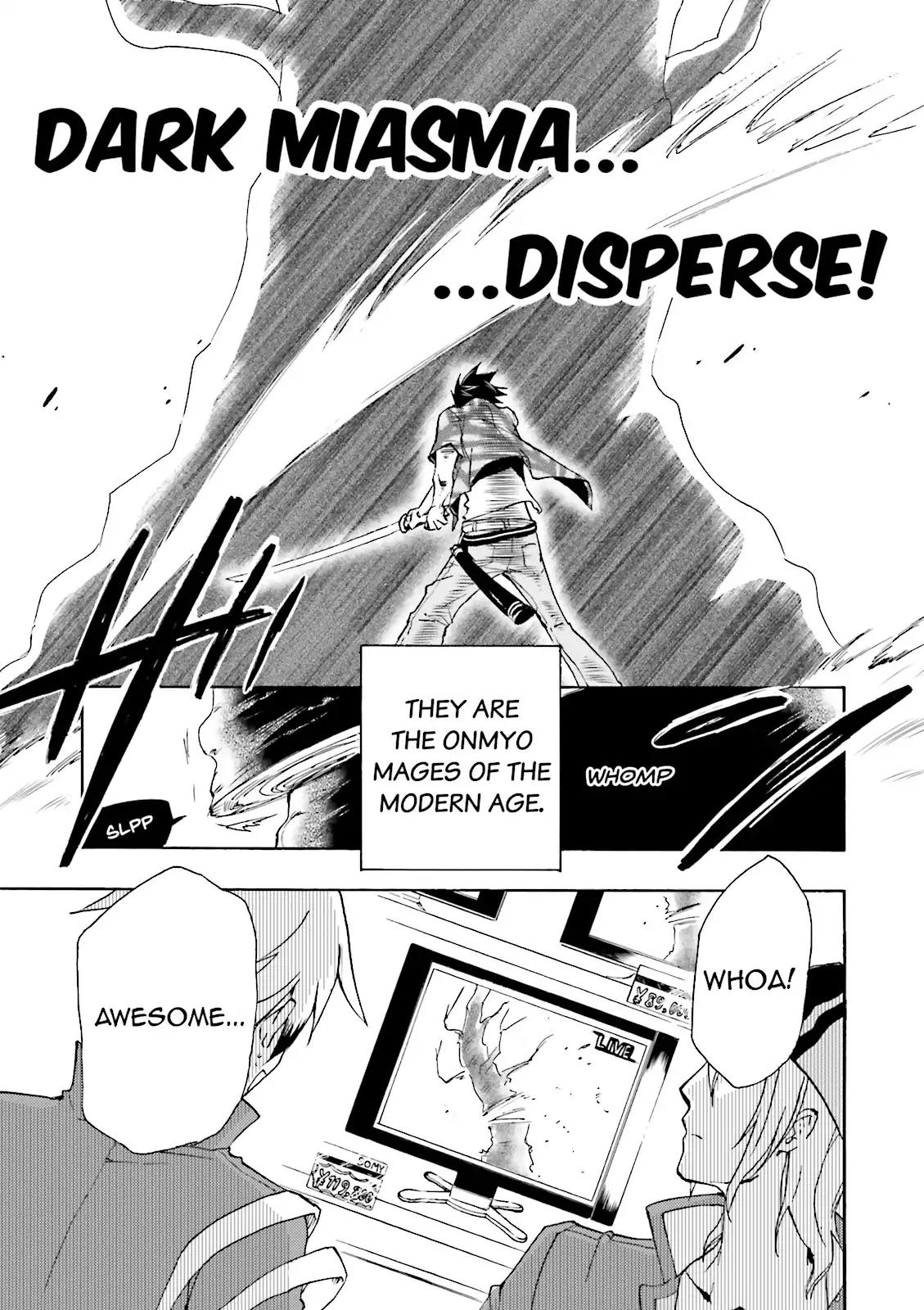 Tokyo Ravens Chapter 1 page 7 - Chapter 1: Promise