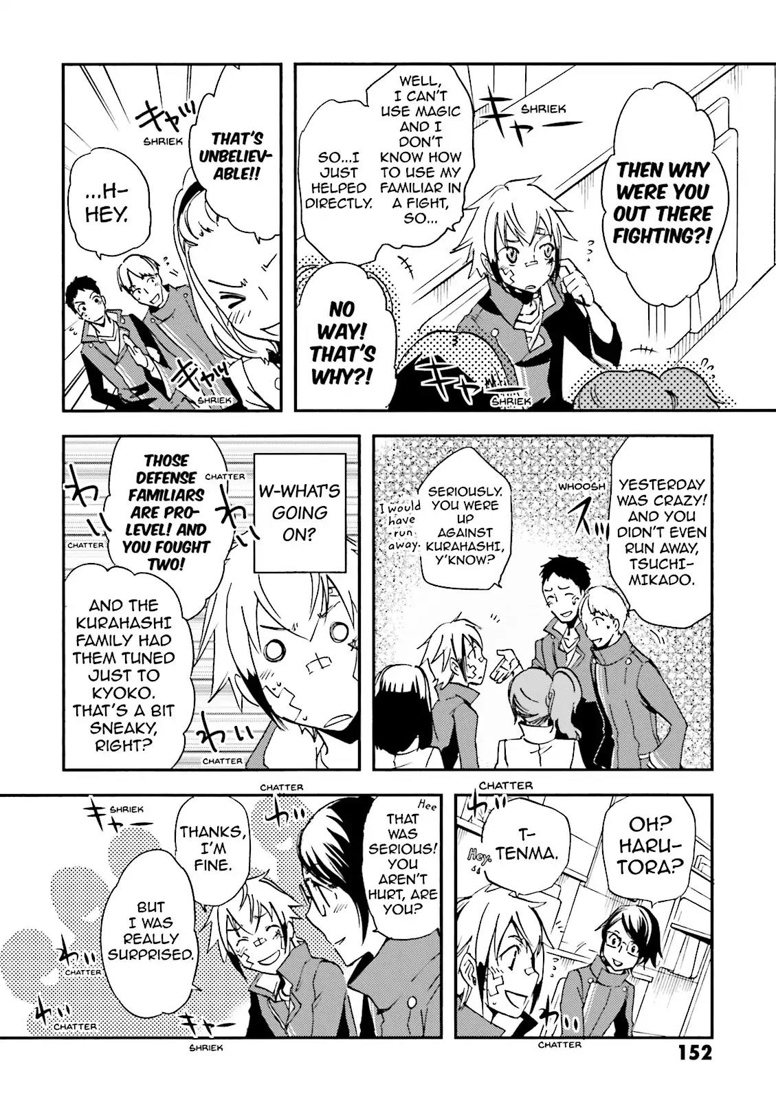 Tokyo Ravens Chapter 10 page 12 - Chapter 10: Willpower