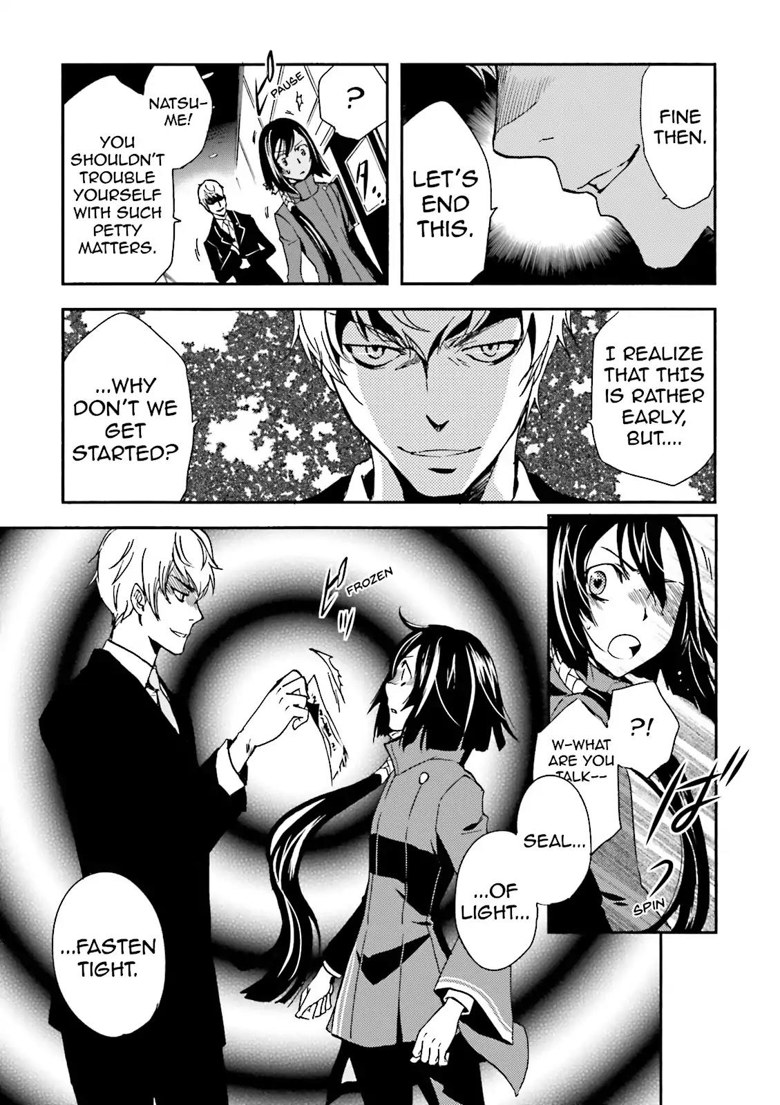 Tokyo Ravens Chapter 10 page 34 - Chapter 10: Willpower