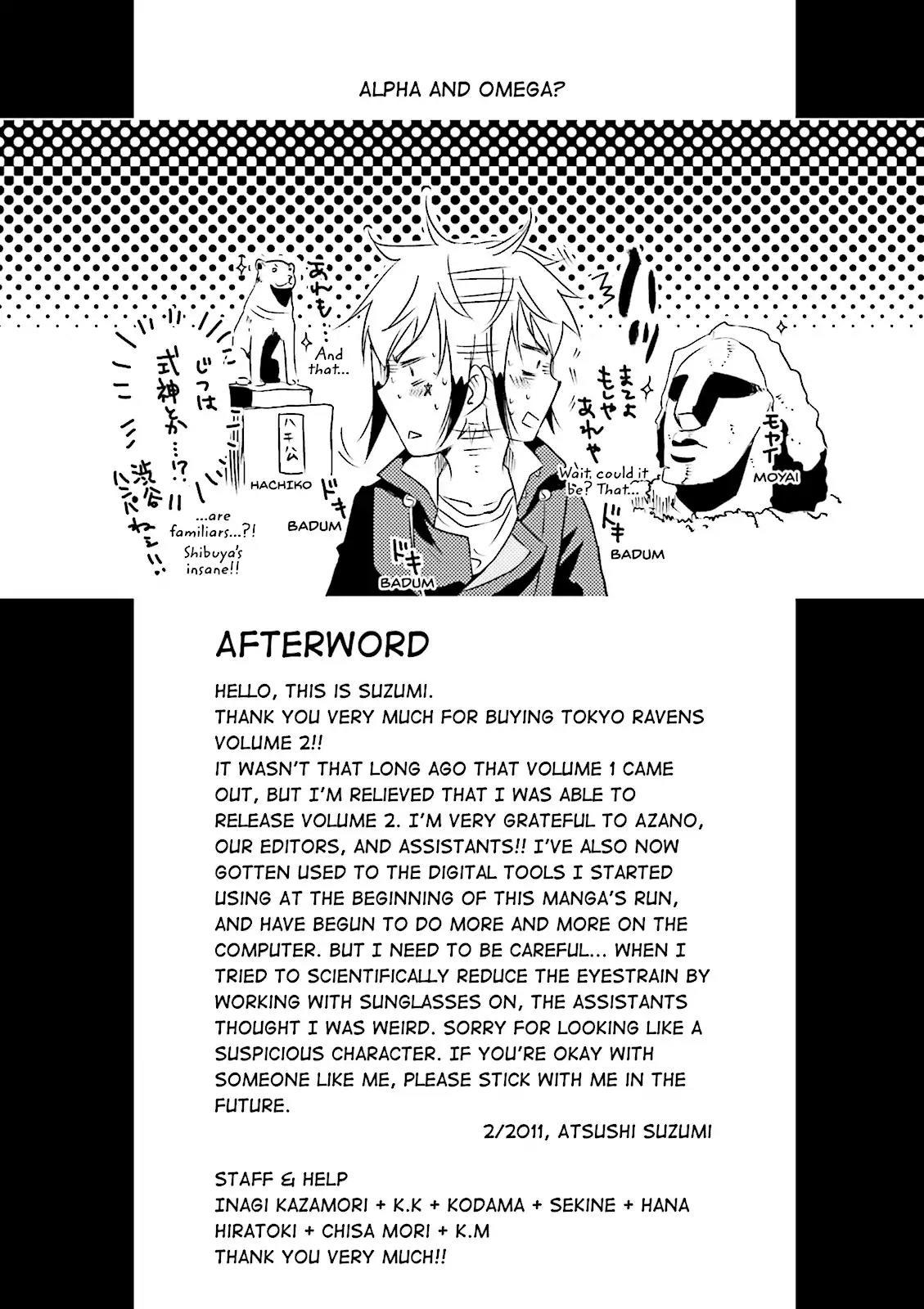 Tokyo Ravens Chapter 10 page 38 - Chapter 10: Willpower
