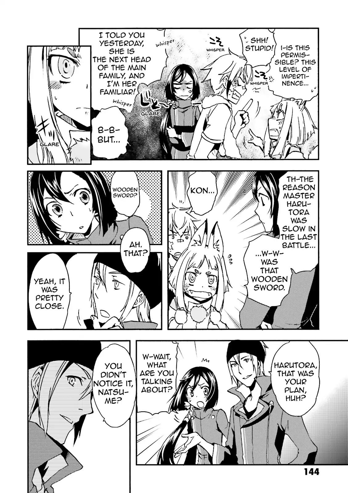 Tokyo Ravens Chapter 10 page 4 - Chapter 10: Willpower