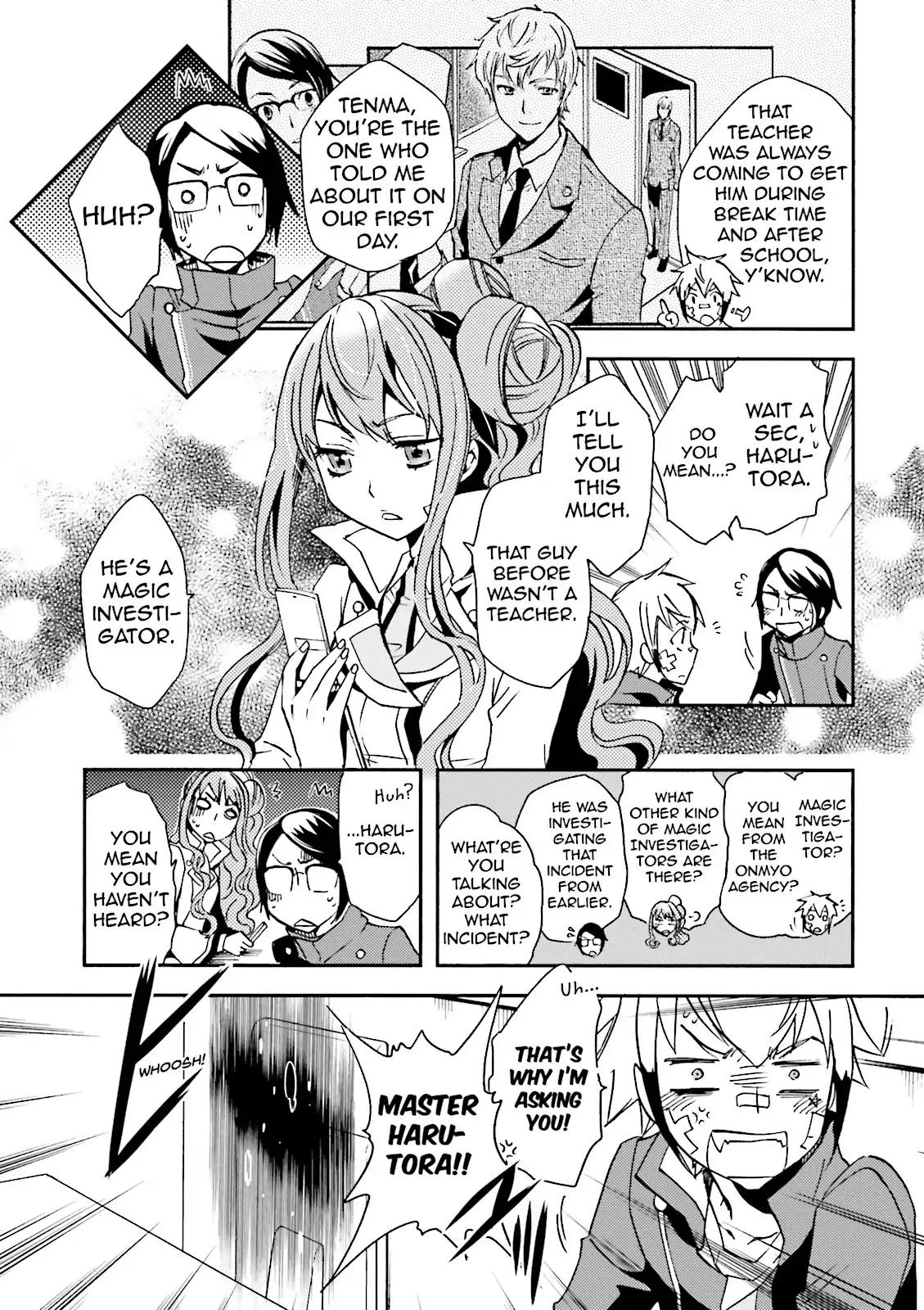 Tokyo Ravens Chapter 11 page 9 - Chapter 11: Poisoner