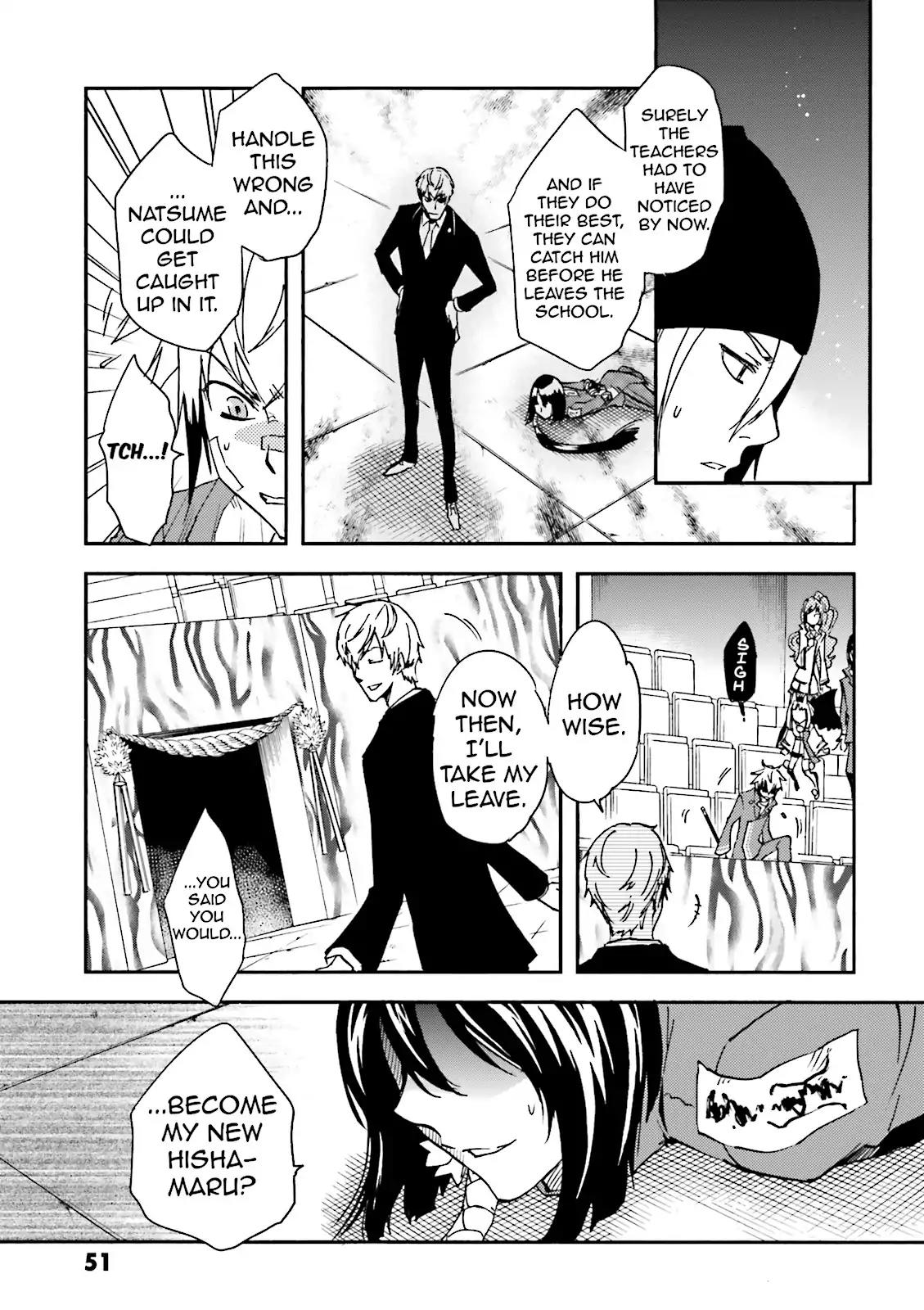 Tokyo Ravens Chapter 12 page 9 - Chapter 12: The Mask