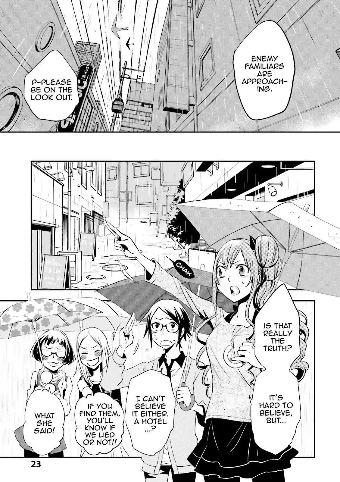 Tokyo Ravens Chapter 16 page 23 - Chapter 16: Escape From Dogenzaka