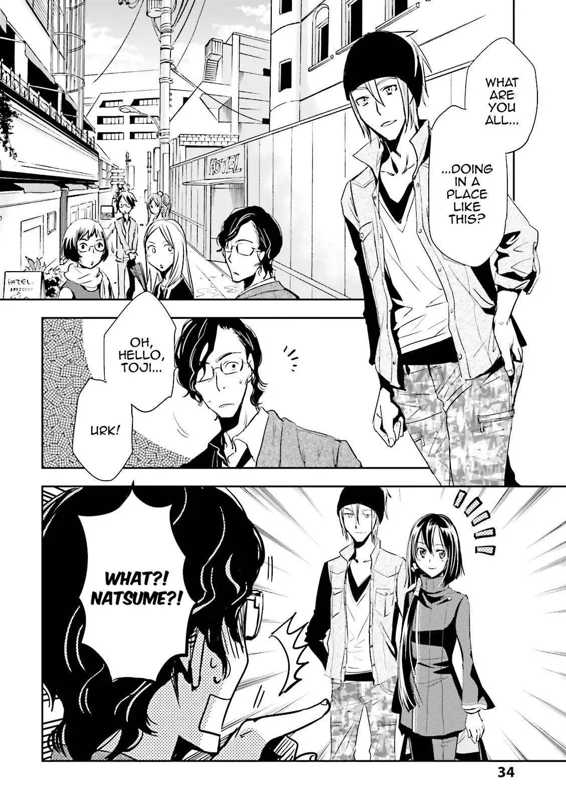 Tokyo Ravens Chapter 16 page 34 - Chapter 16: Escape From Dogenzaka