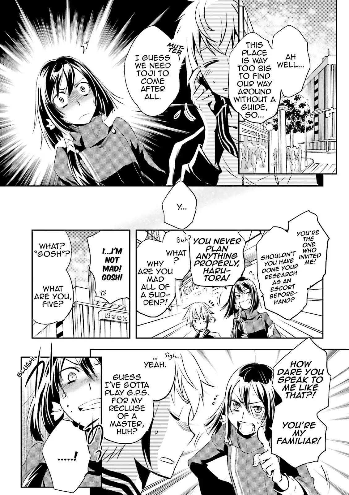 Tokyo Ravens Chapter 16 page 9 - Chapter 16: Escape From Dogenzaka