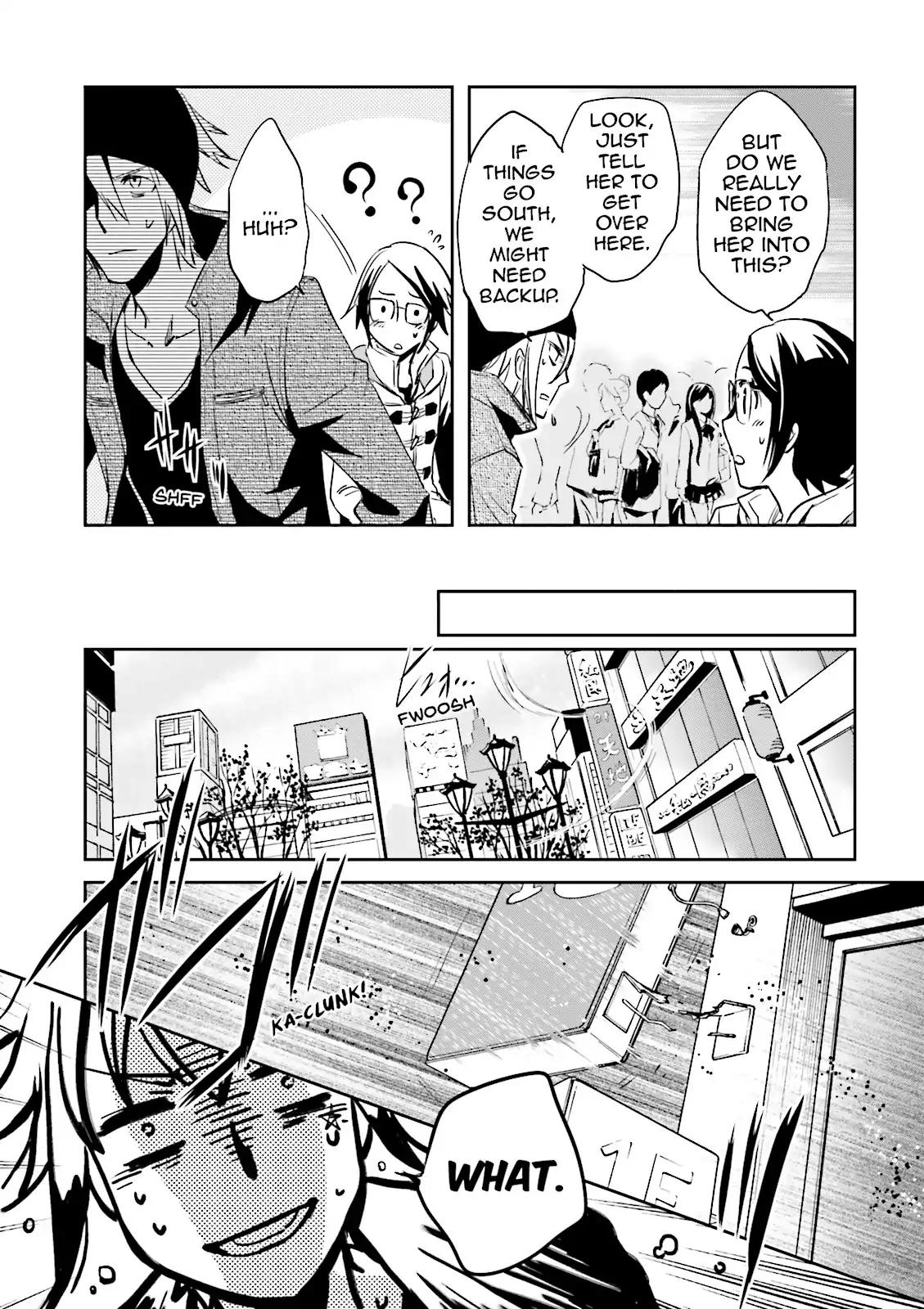 Tokyo Ravens Chapter 17 page 11 - Chapter 17: Bloody Holiday
