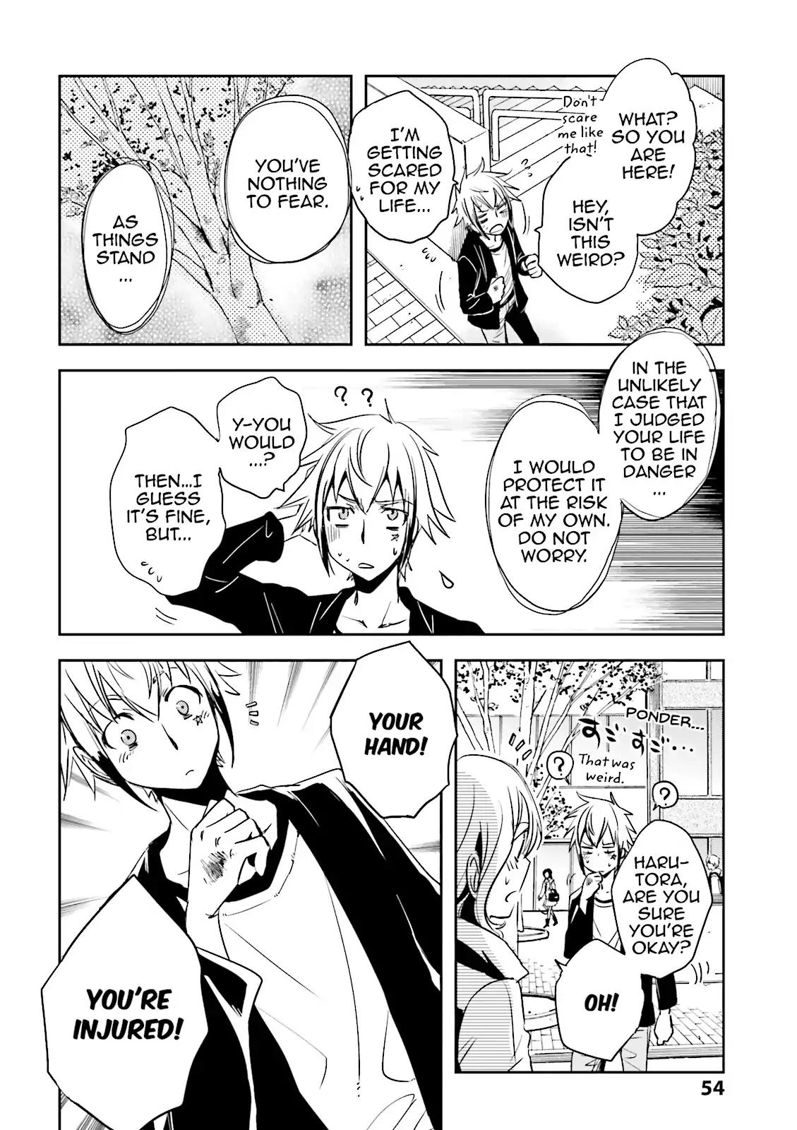 Tokyo Ravens Chapter 17 page 14 - Chapter 17: Bloody Holiday