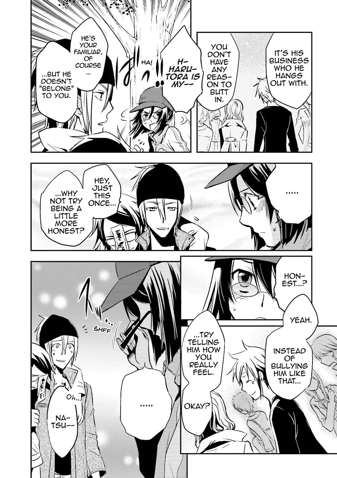 Tokyo Ravens Chapter 17 page 22 - Chapter 17: Bloody Holiday