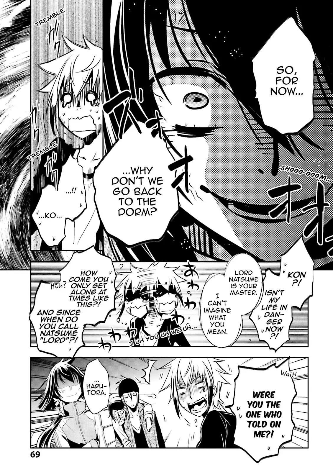 Tokyo Ravens Chapter 17 page 28 - Chapter 17: Bloody Holiday