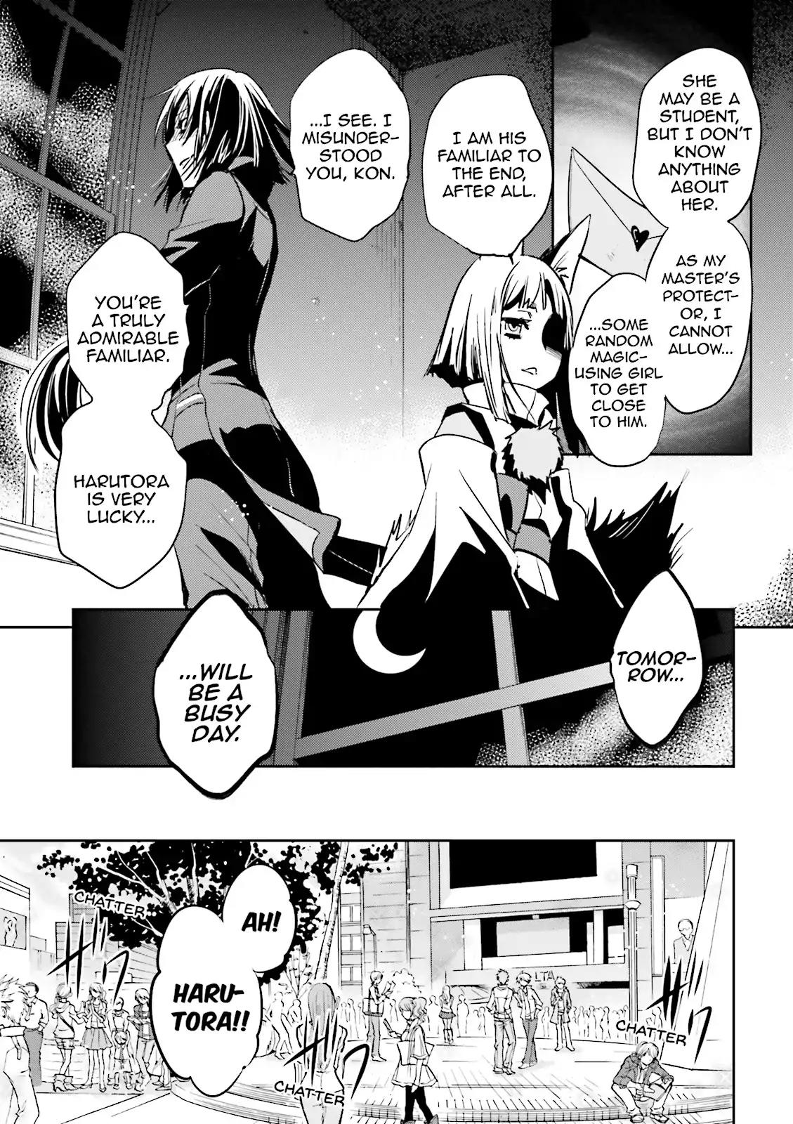 Tokyo Ravens Chapter 17 page 7 - Chapter 17: Bloody Holiday