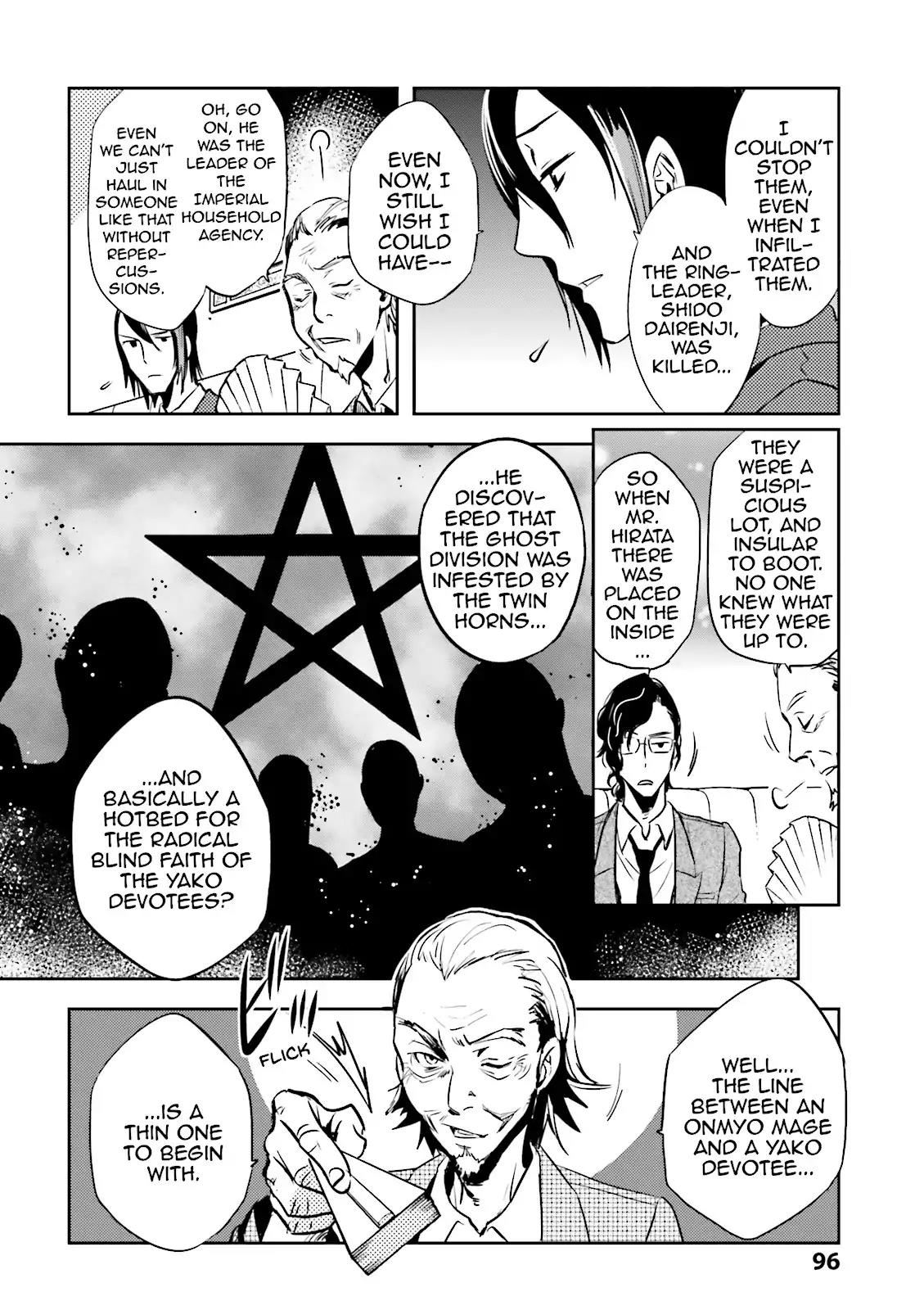 Tokyo Ravens Chapter 18 page 18 - Chapter 18: Last Night