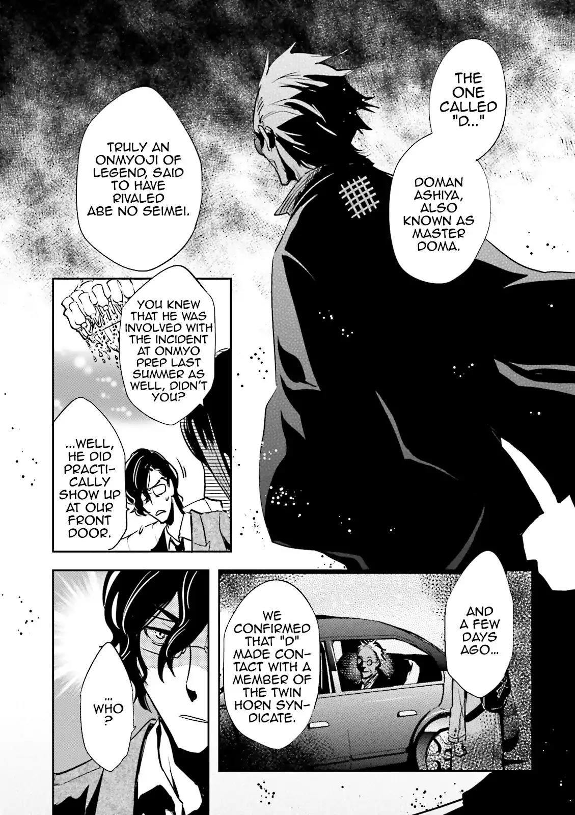 Tokyo Ravens Chapter 18 page 23 - Chapter 18: Last Night