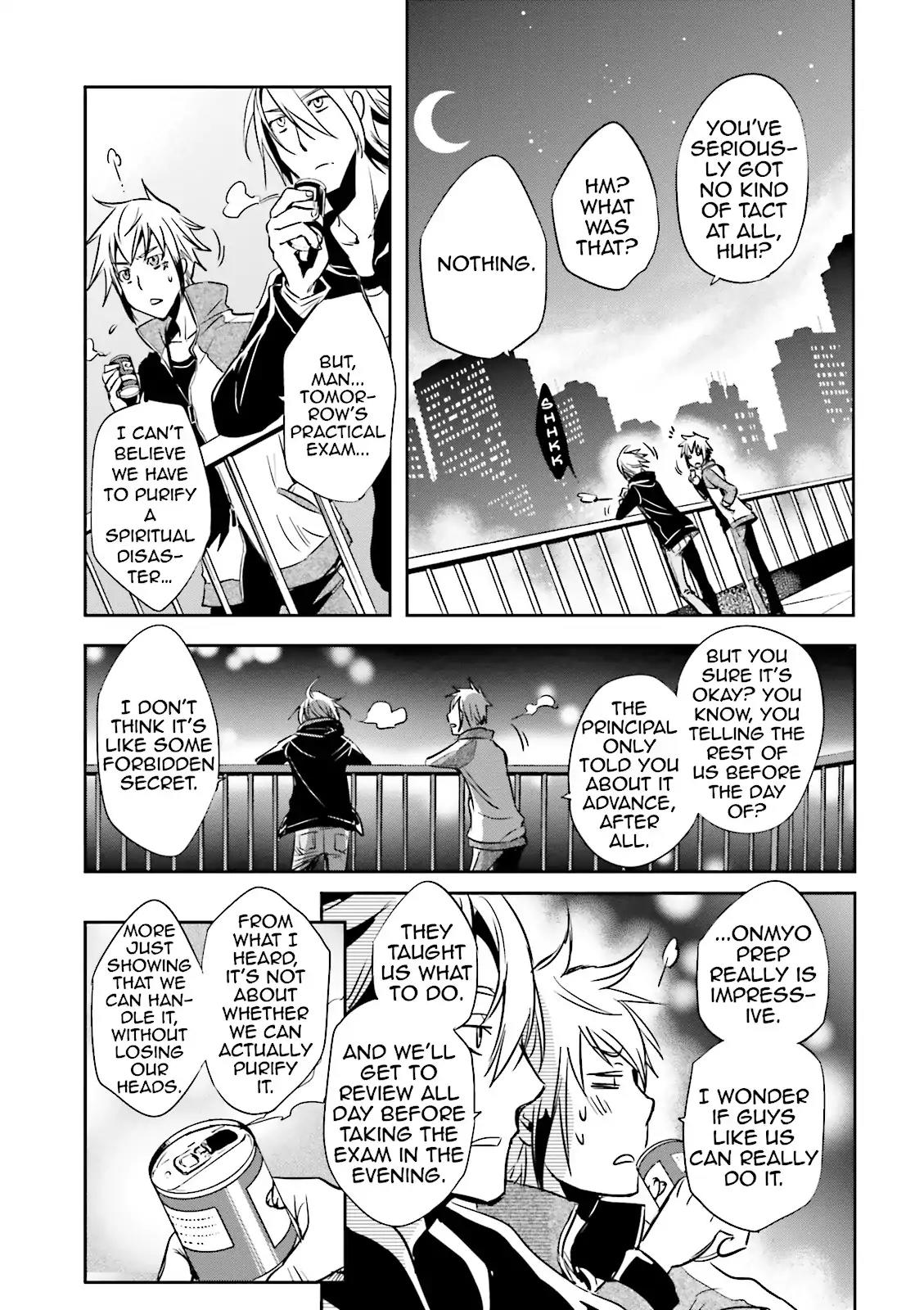 Tokyo Ravens Chapter 18 page 27 - Chapter 18: Last Night