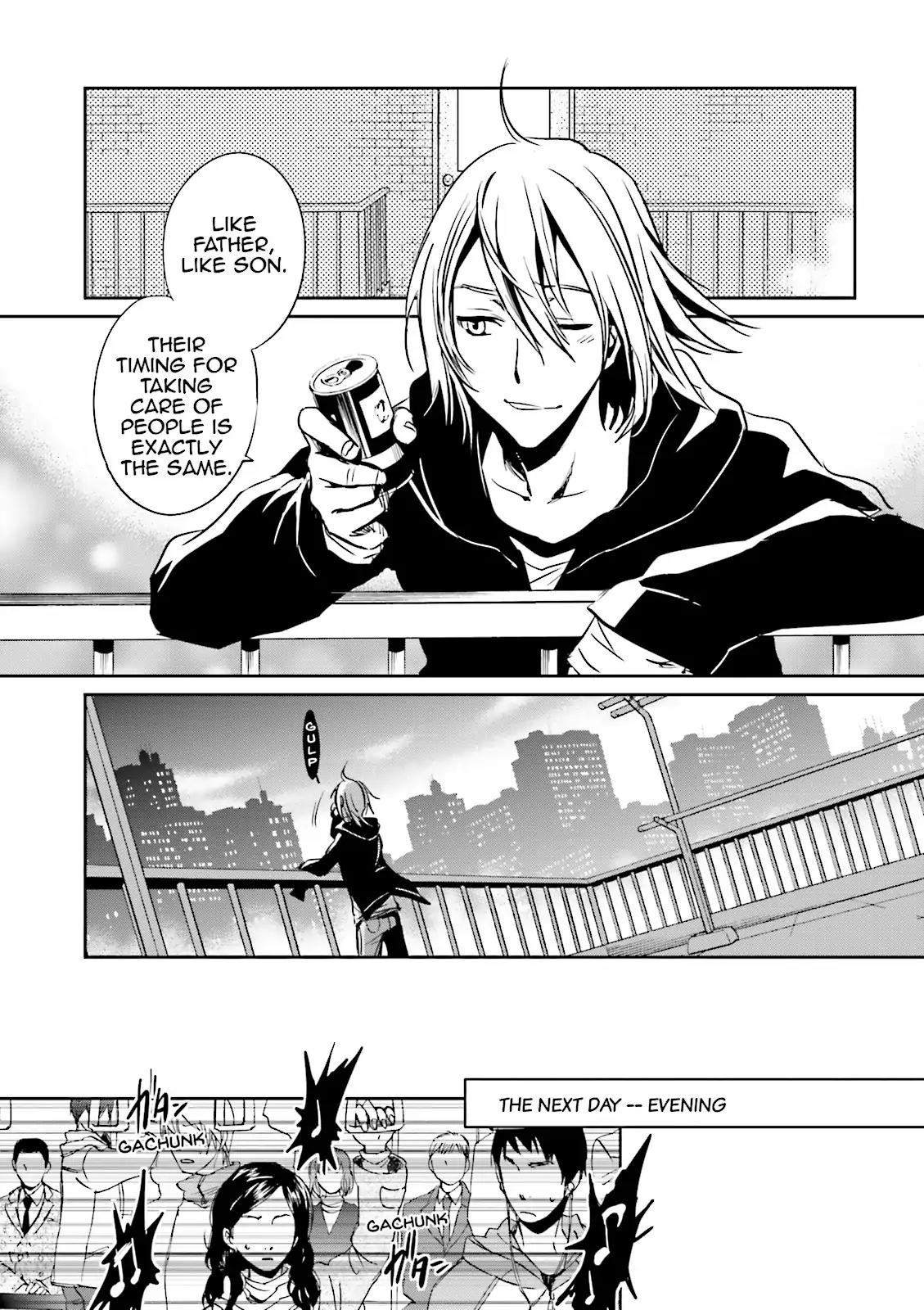 Tokyo Ravens Chapter 18 page 33 - Chapter 18: Last Night