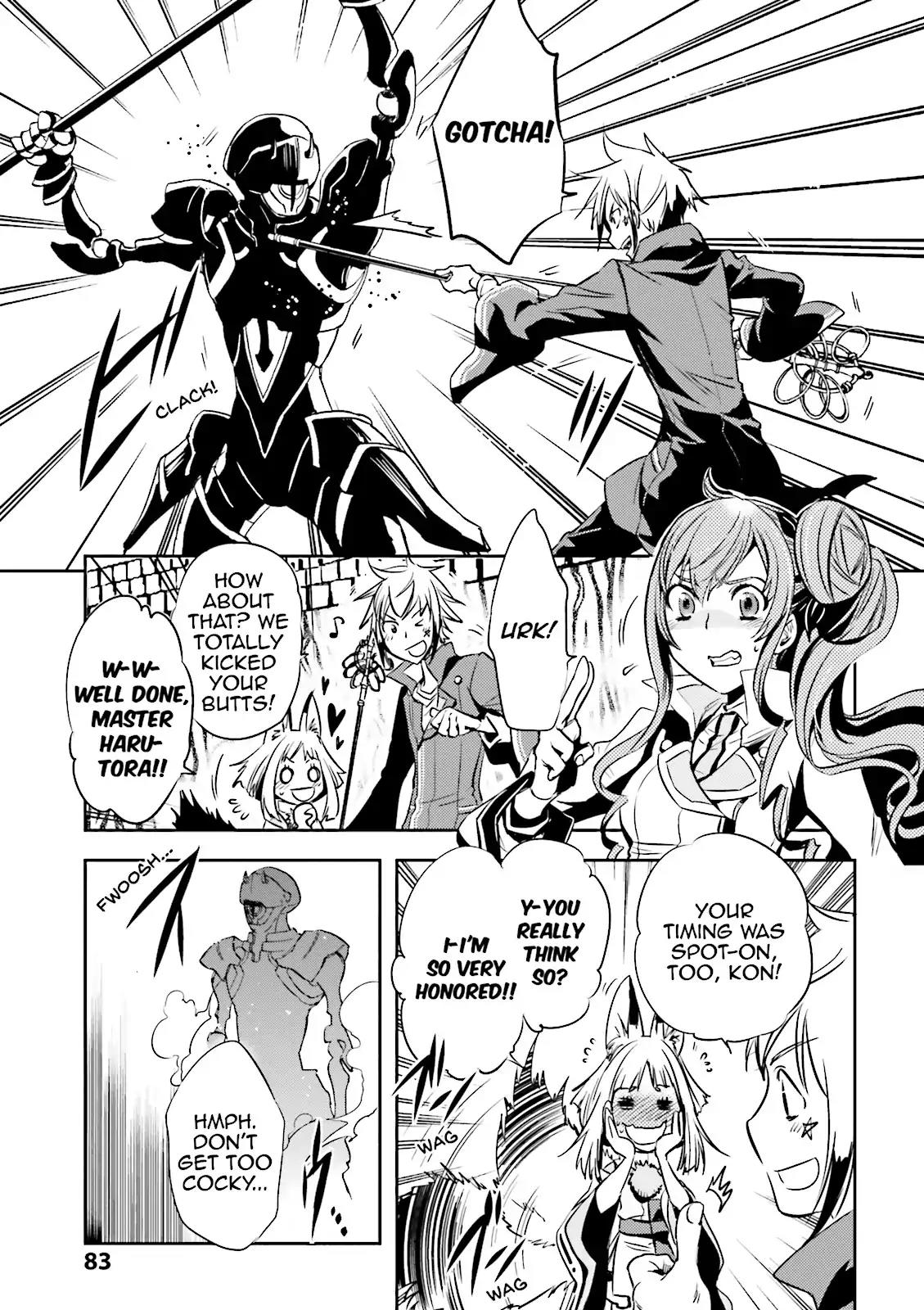 Tokyo Ravens Chapter 18 page 5 - Chapter 18: Last Night