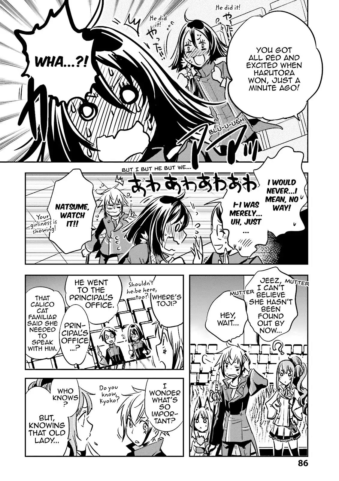 Tokyo Ravens Chapter 18 page 8 - Chapter 18: Last Night